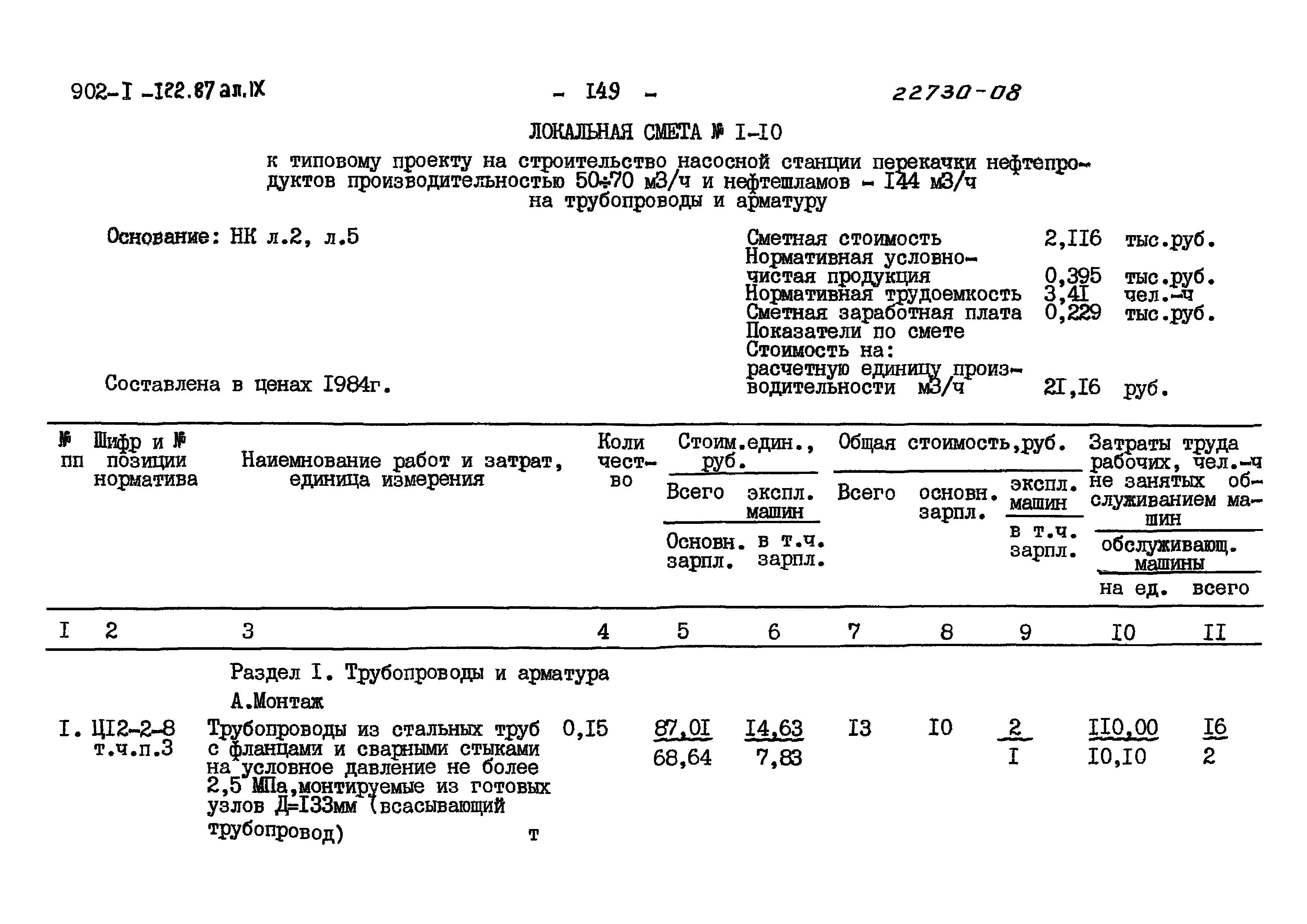Типовой проект 902-1-121.87