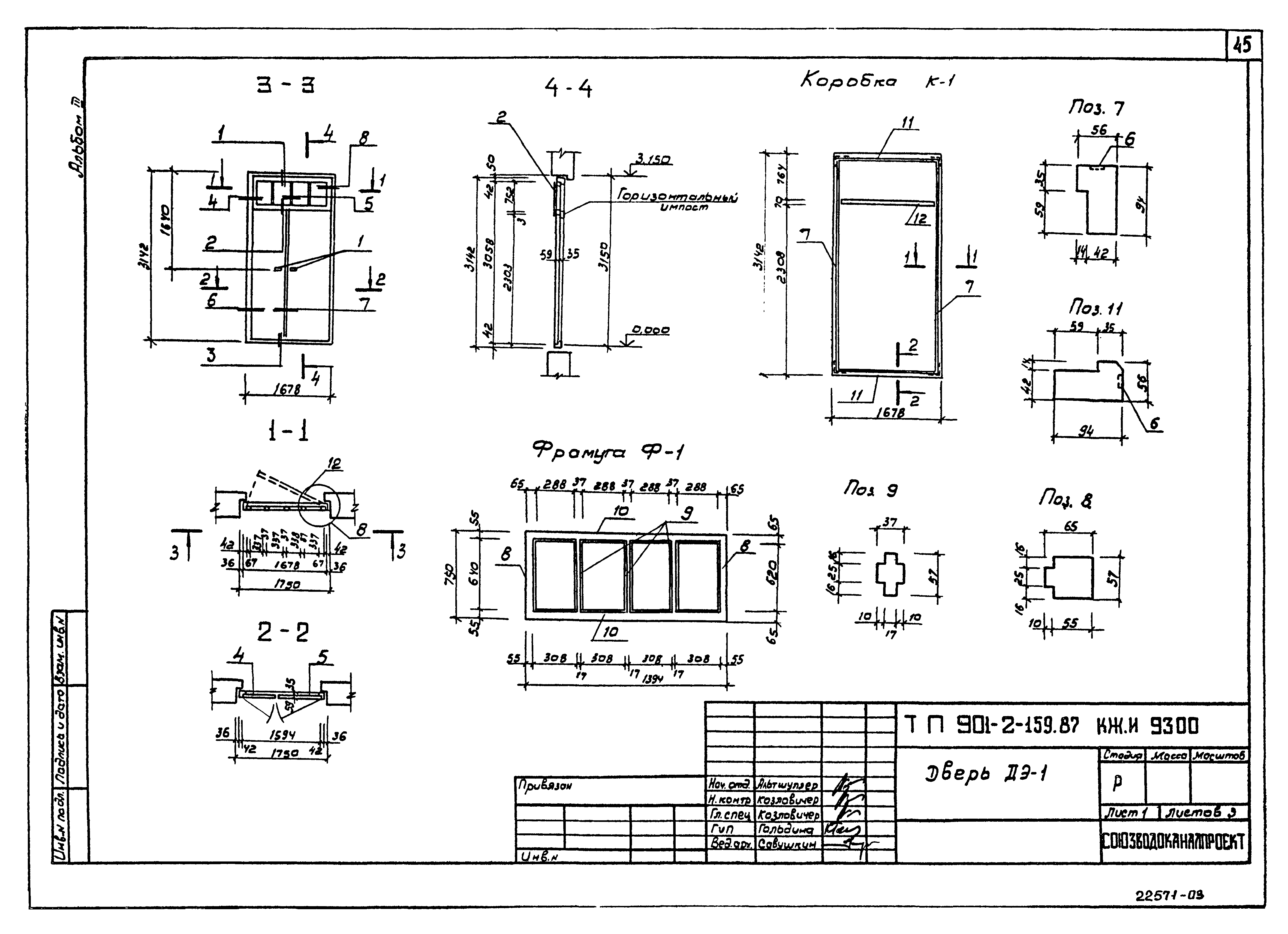 Типовой проект 901-2-159.87
