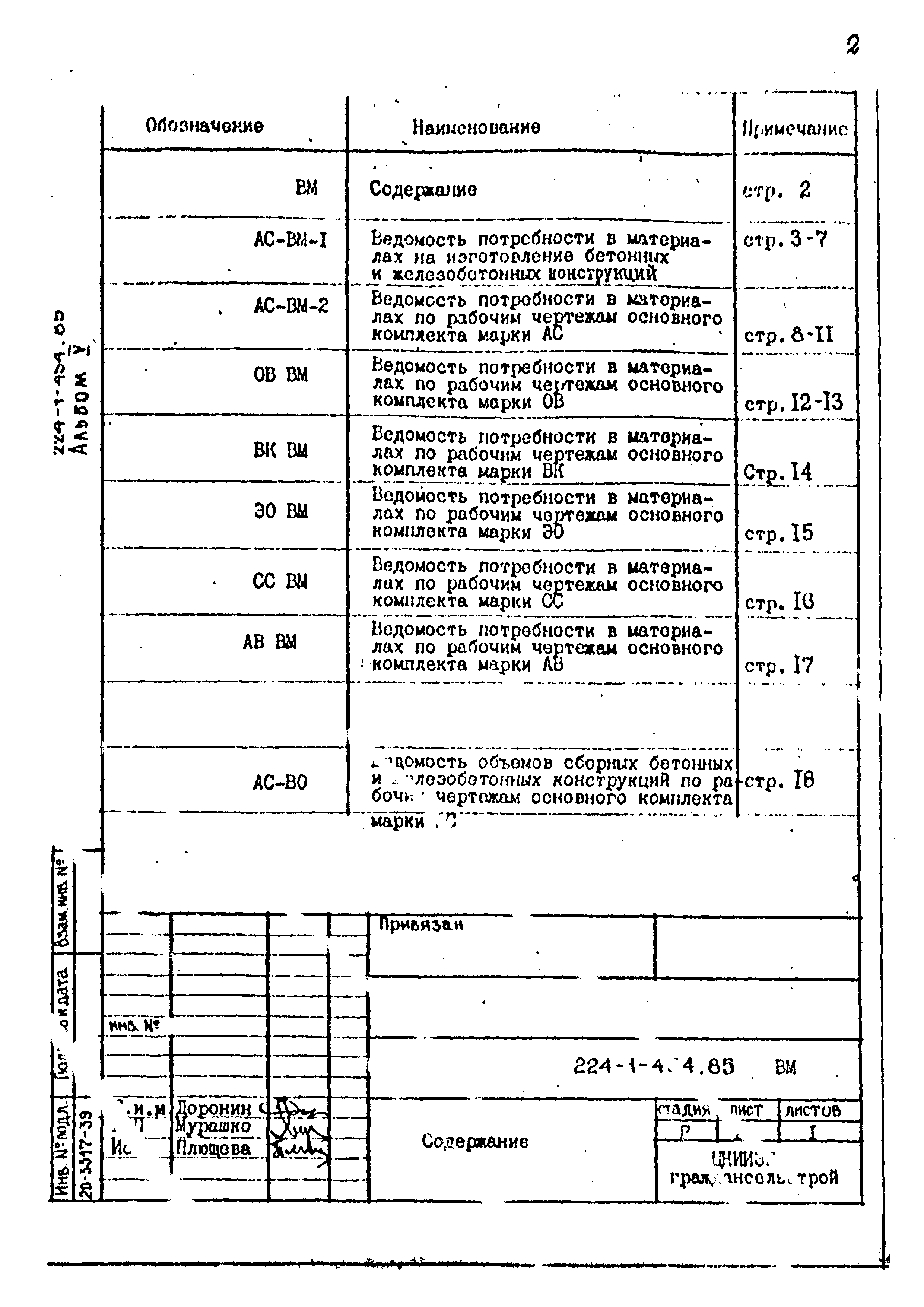 Типовой проект 224-1-454.85
