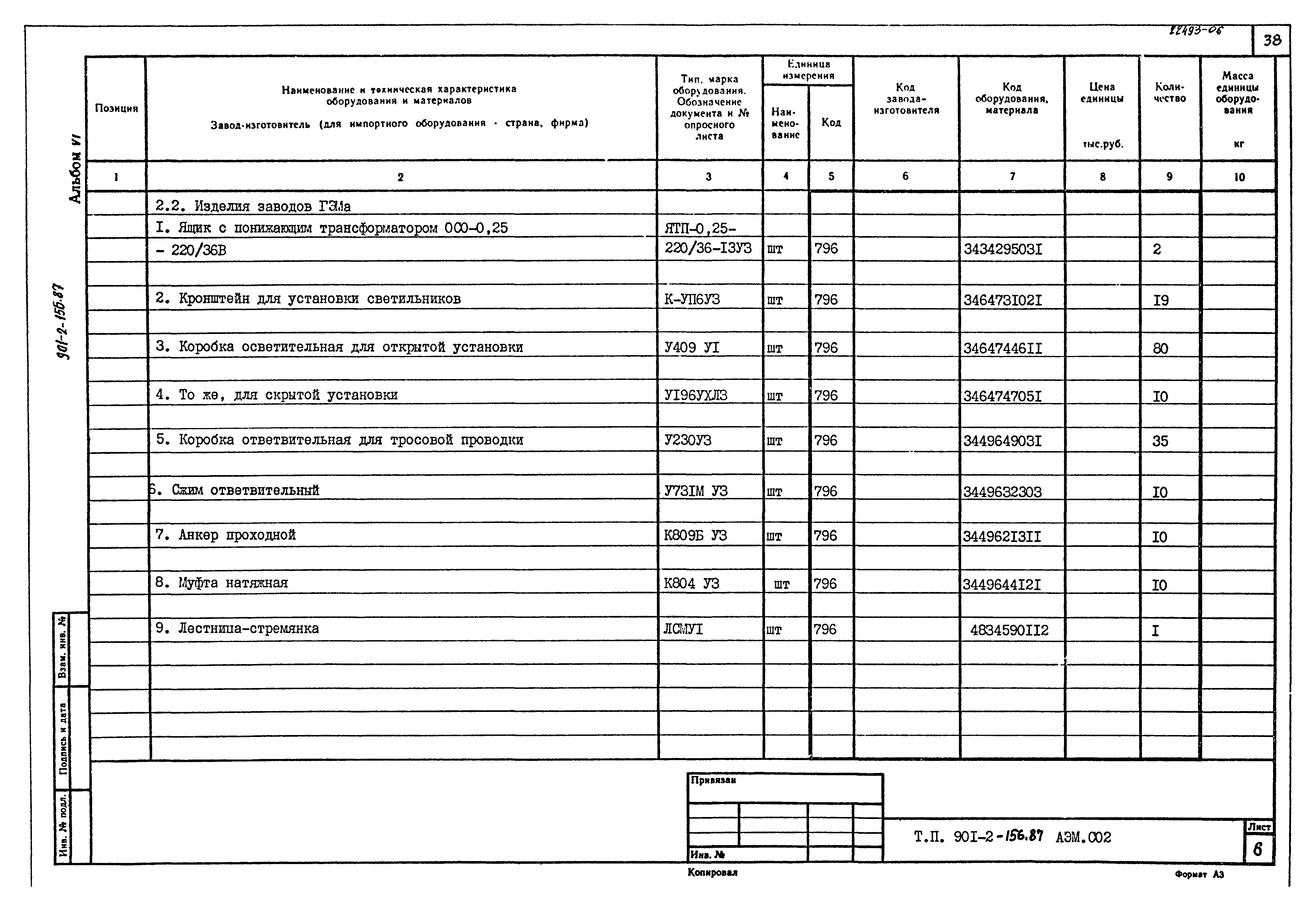Типовой проект 901-2-156.87