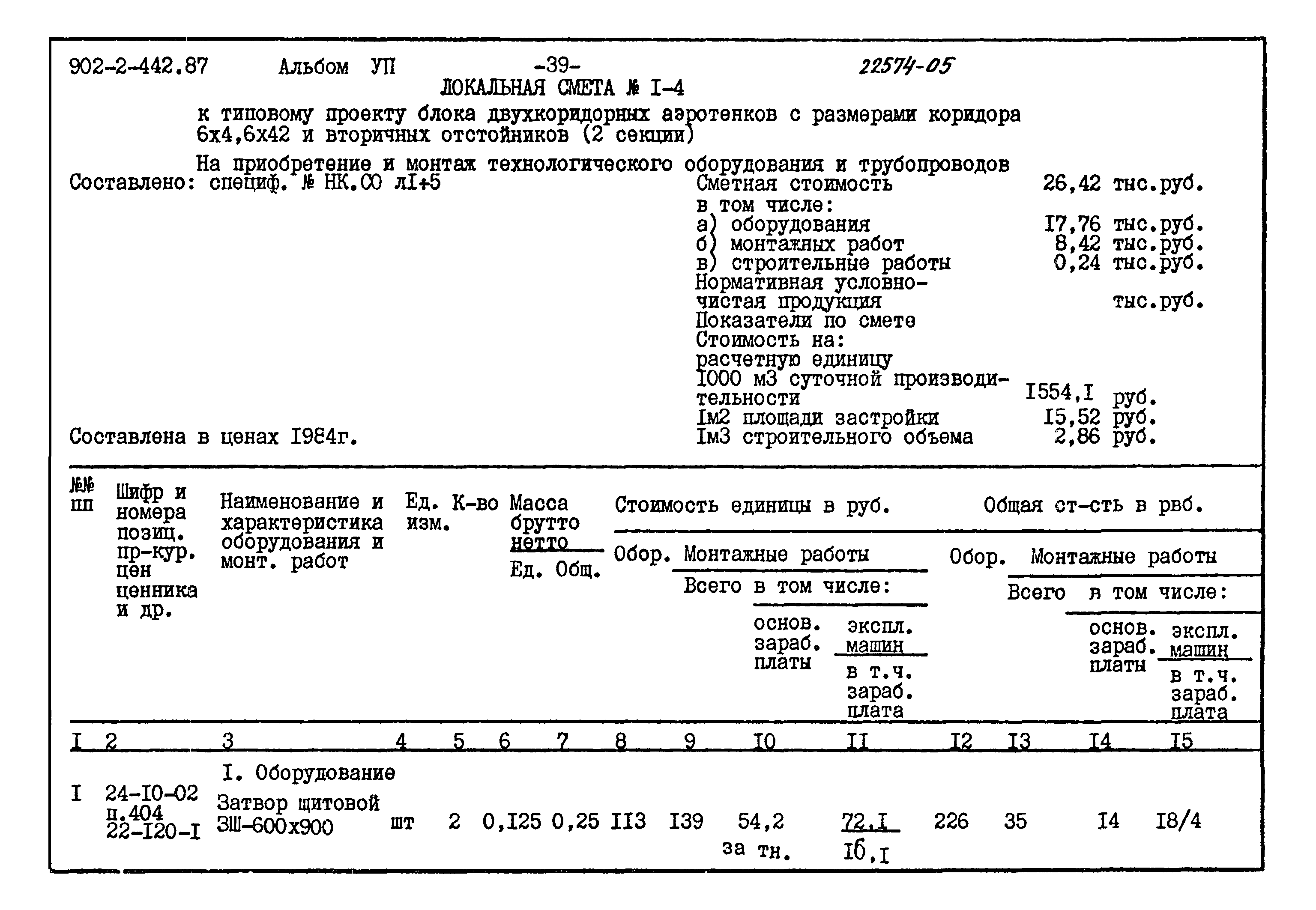Типовой проект 902-2-442.87
