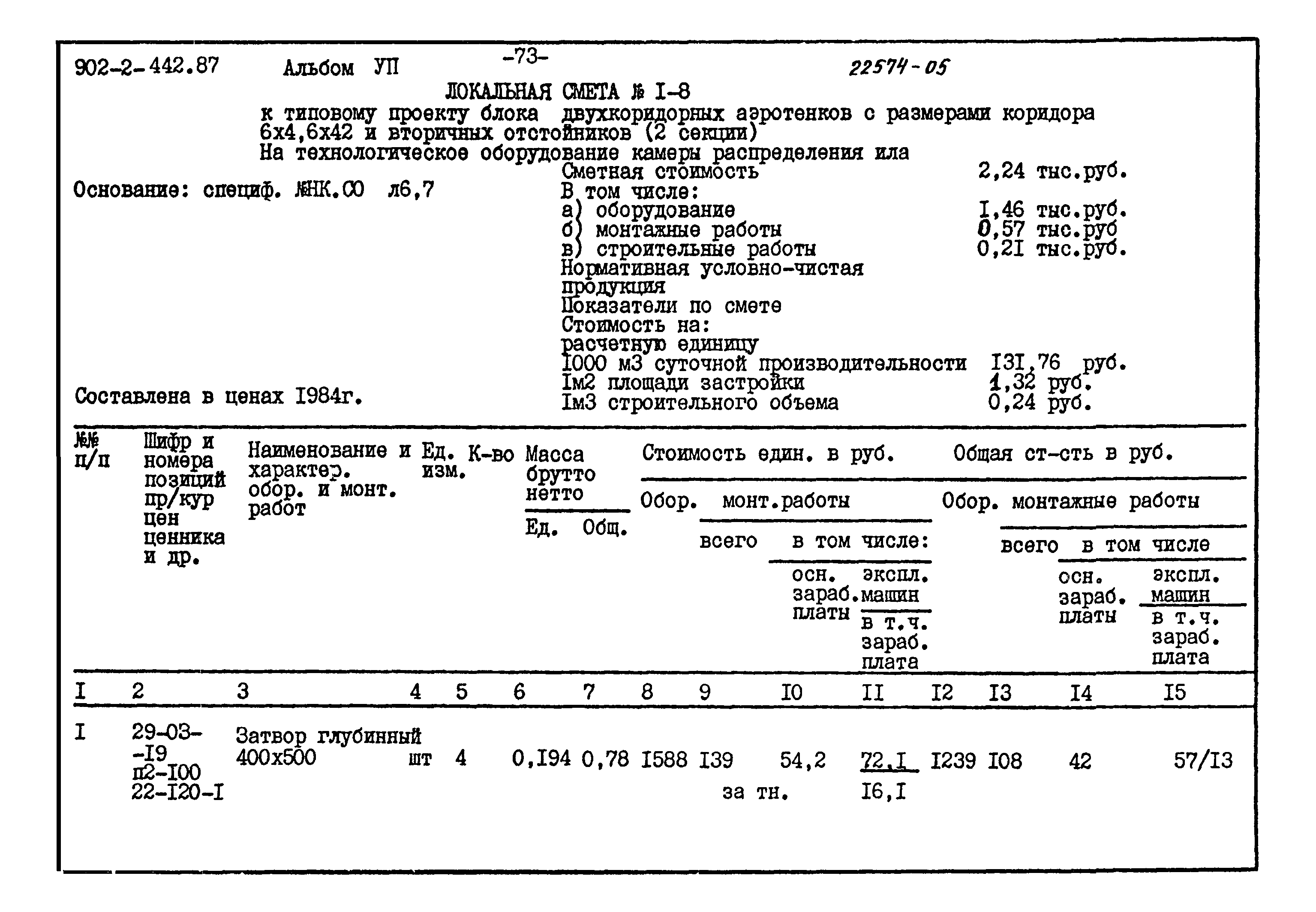 Типовой проект 902-2-442.87