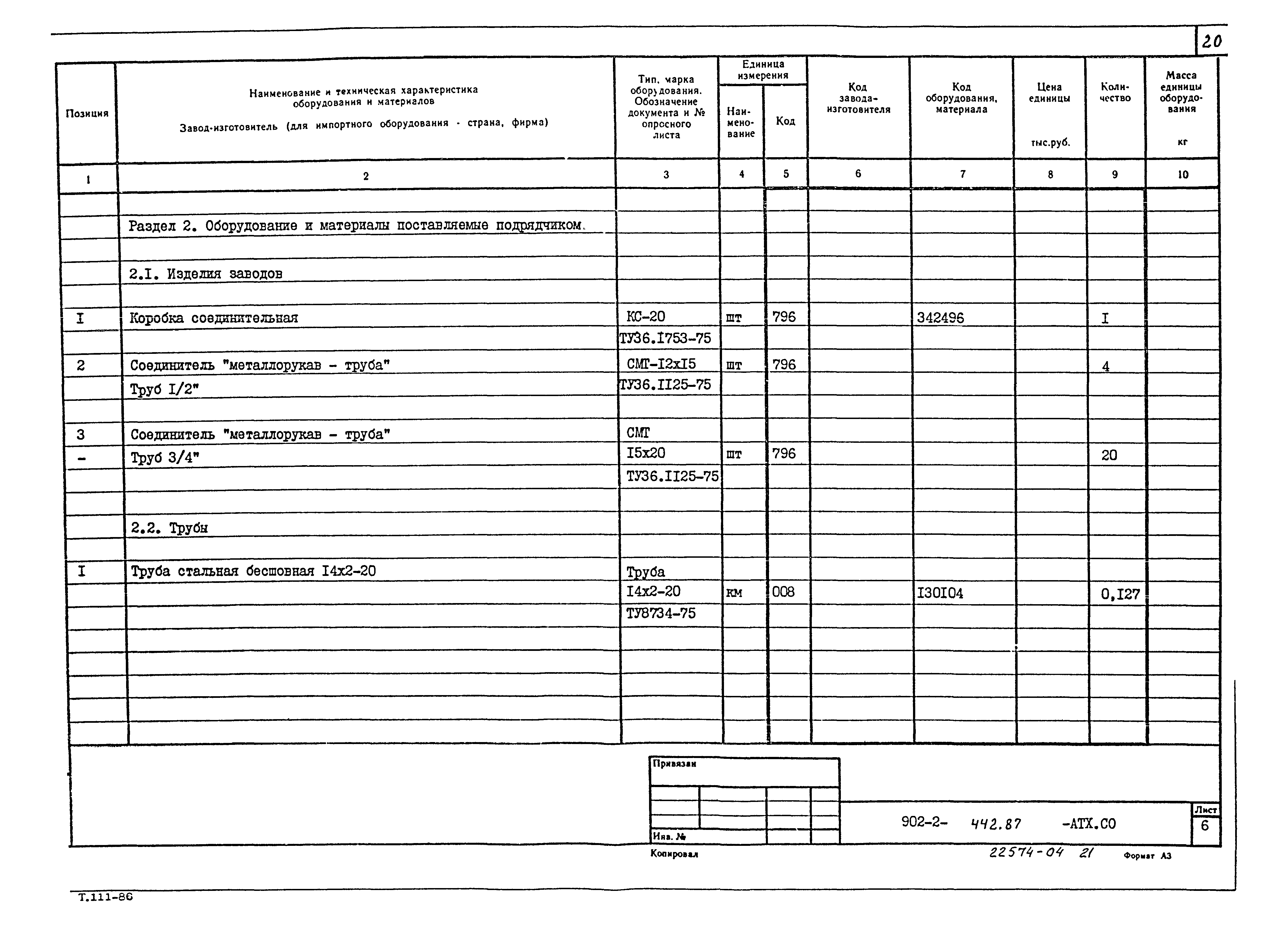 Типовой проект 902-2-442.87