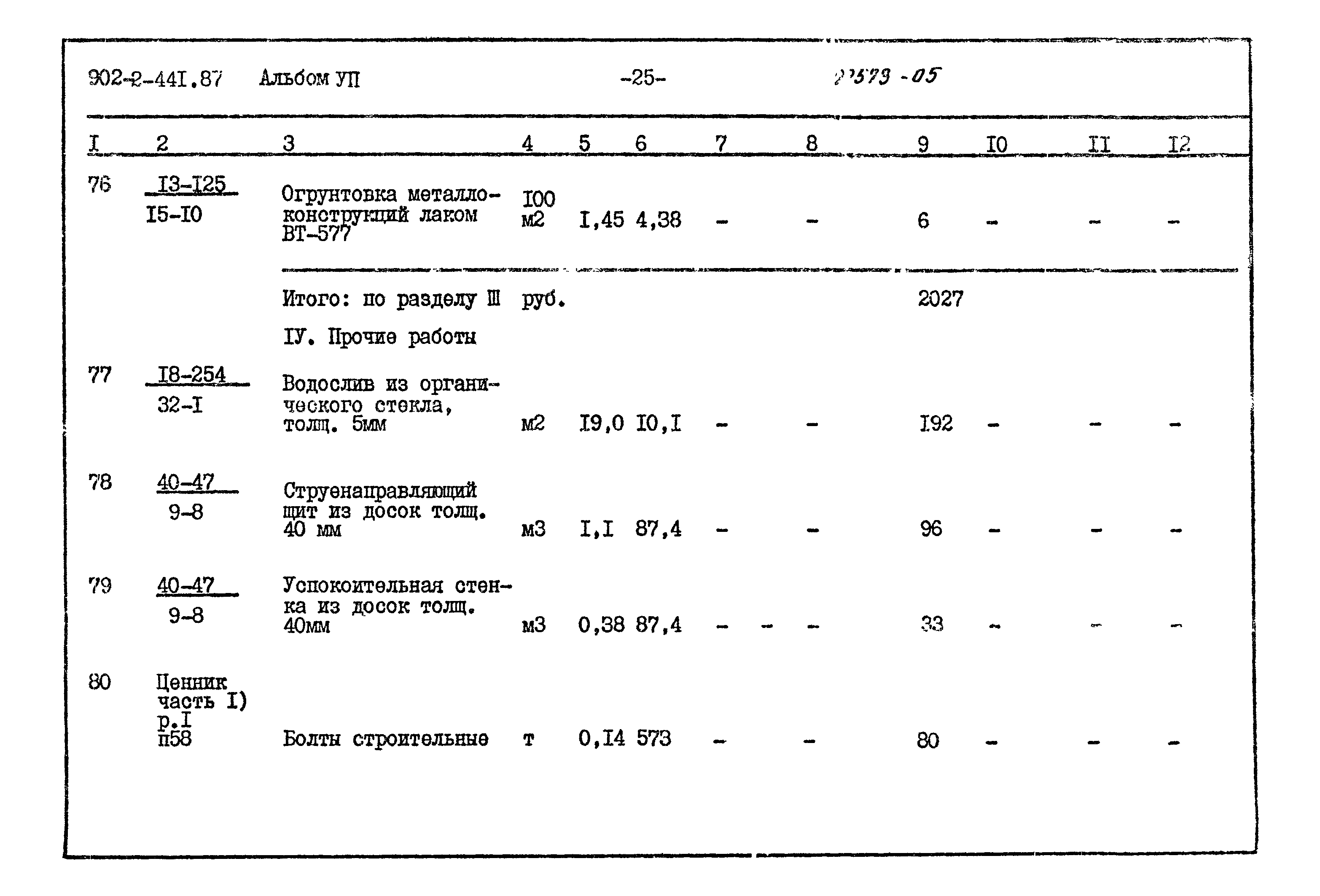 Типовой проект 902-2-441.87