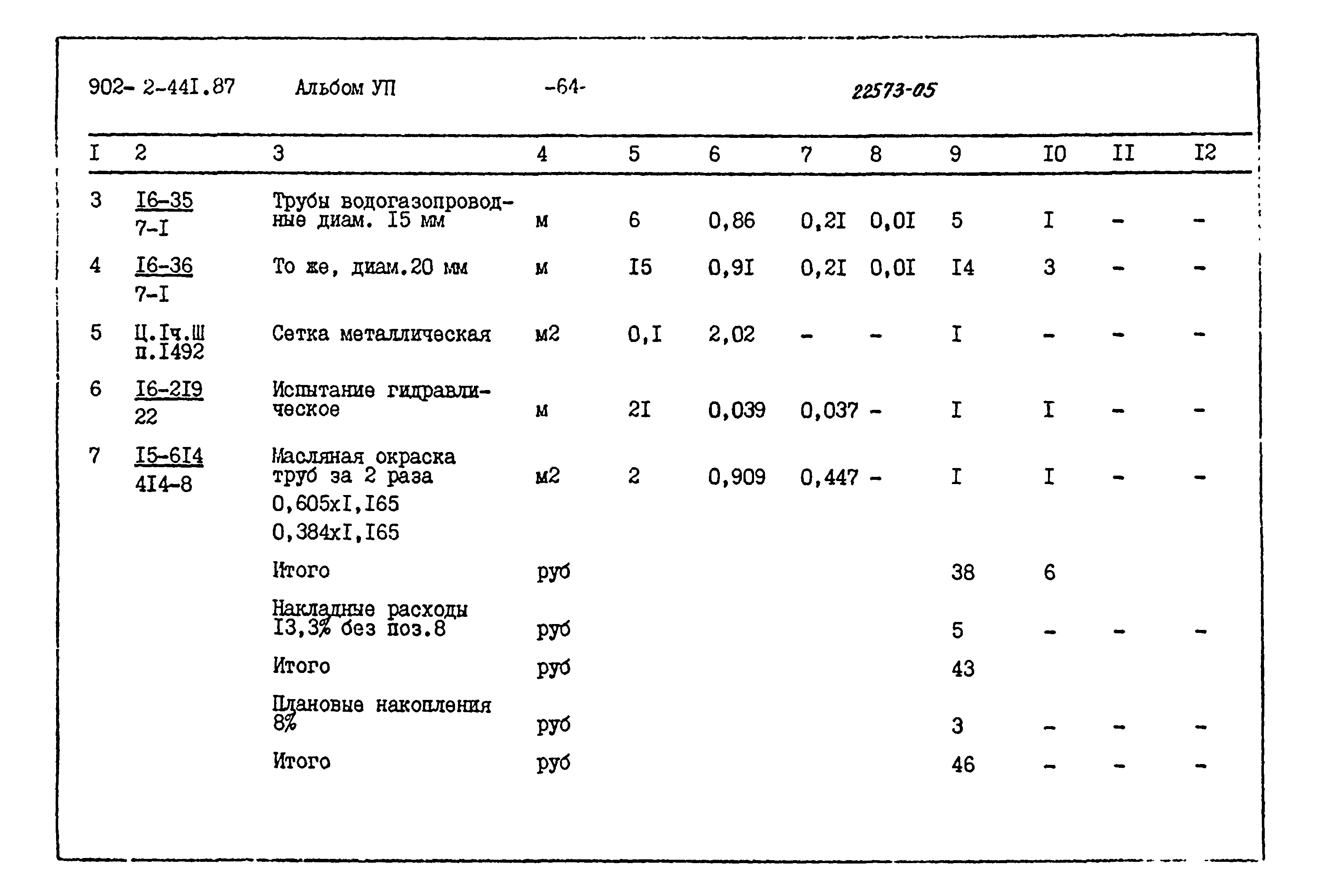 Типовой проект 902-2-441.87