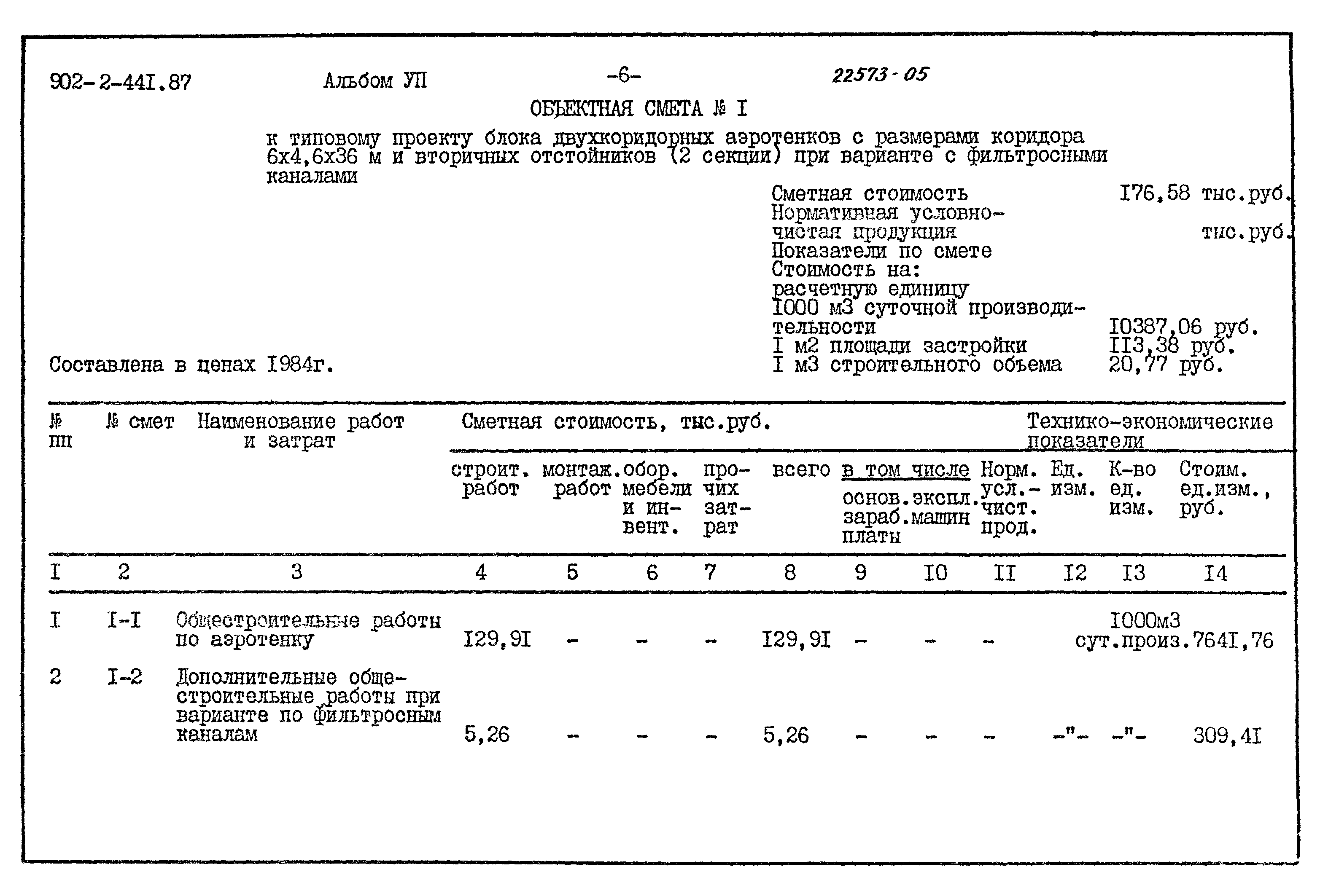 Типовой проект 902-2-441.87