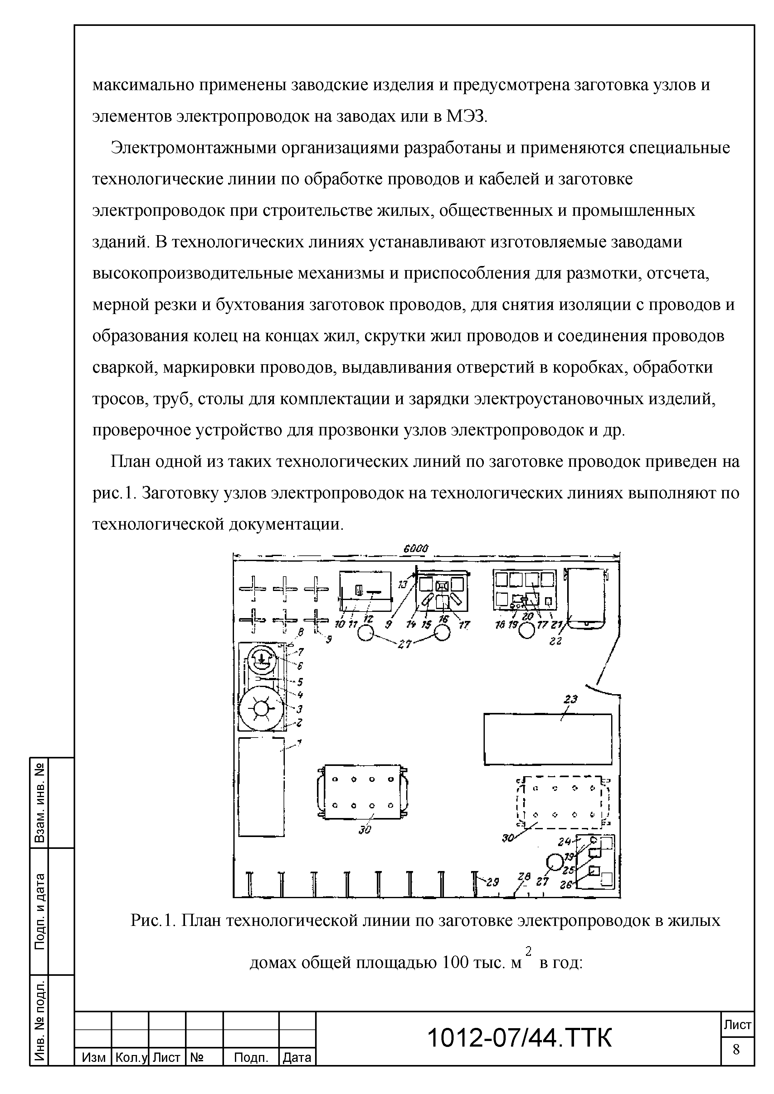 Скачать ТТК Типовая технологическая карта на монтаж групповой сети в  панельных домах