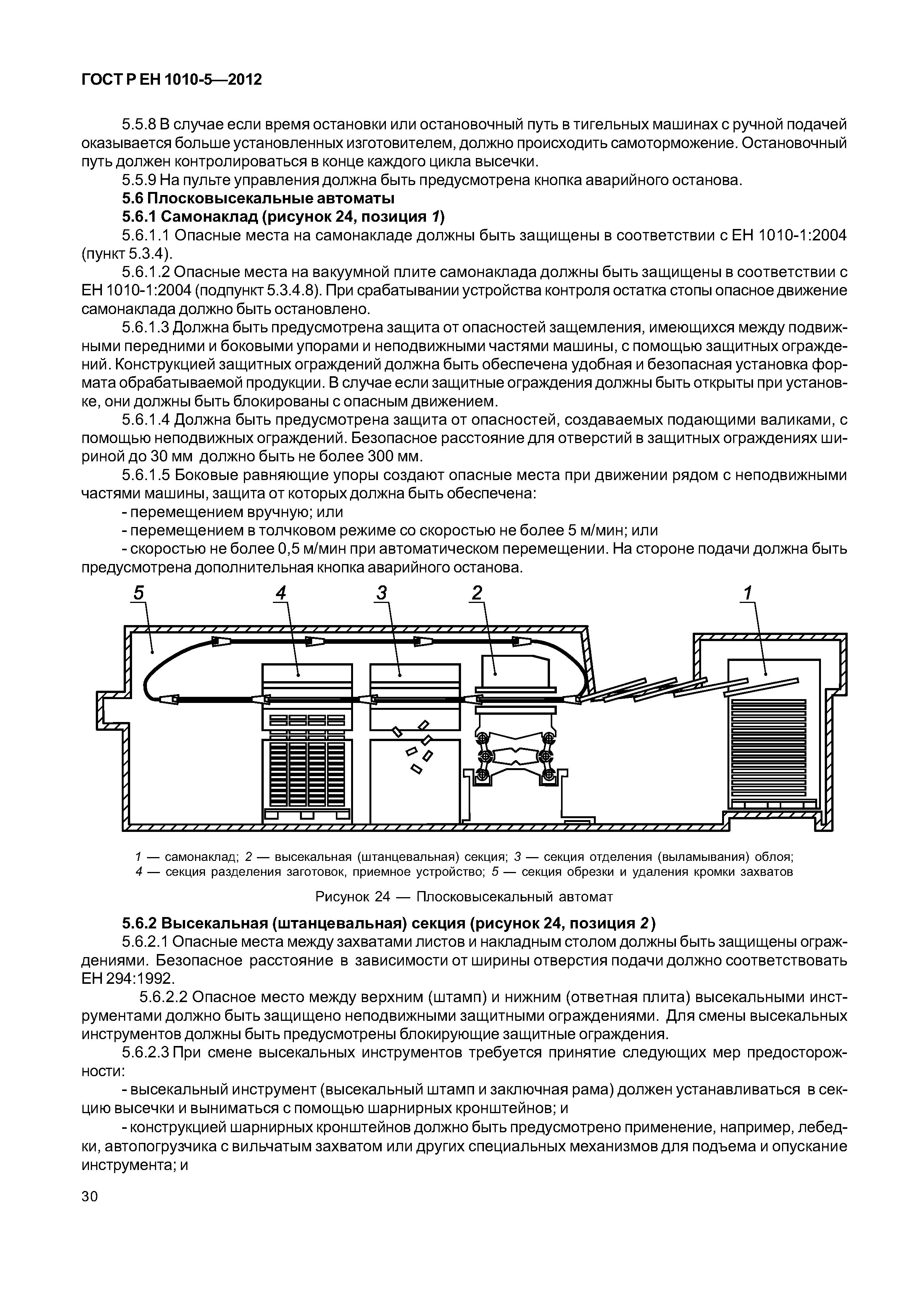 Скачать ГОСТ Р ЕН 1010-5-2012 Оборудование полиграфическое. Требования  безопасности для конструирования и изготовления. Часть 5. Машины для  изготовления гофрокартона и машины для переработки плоского картона и  гофрокартона