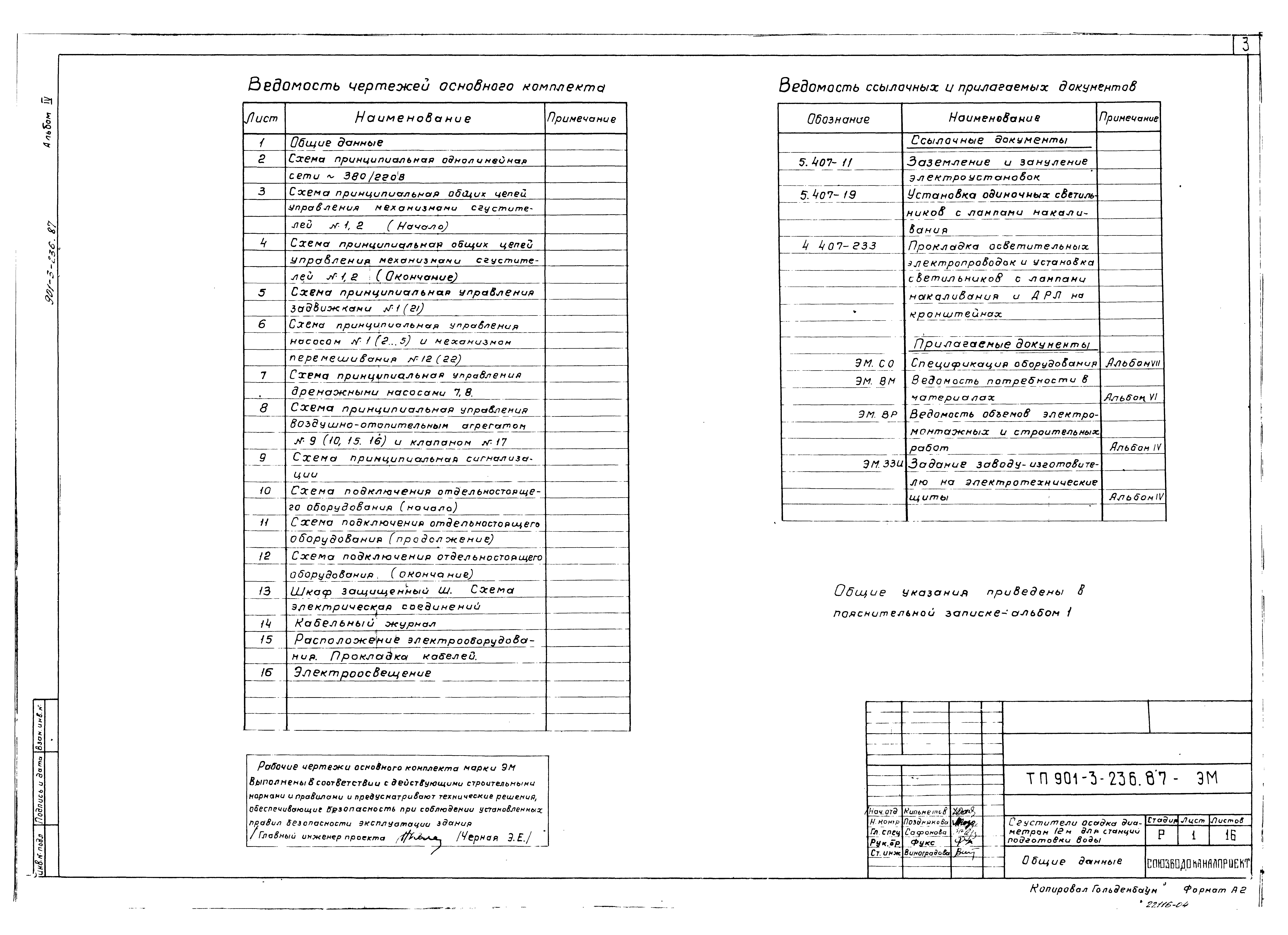 Типовой проект 901-3-236.87