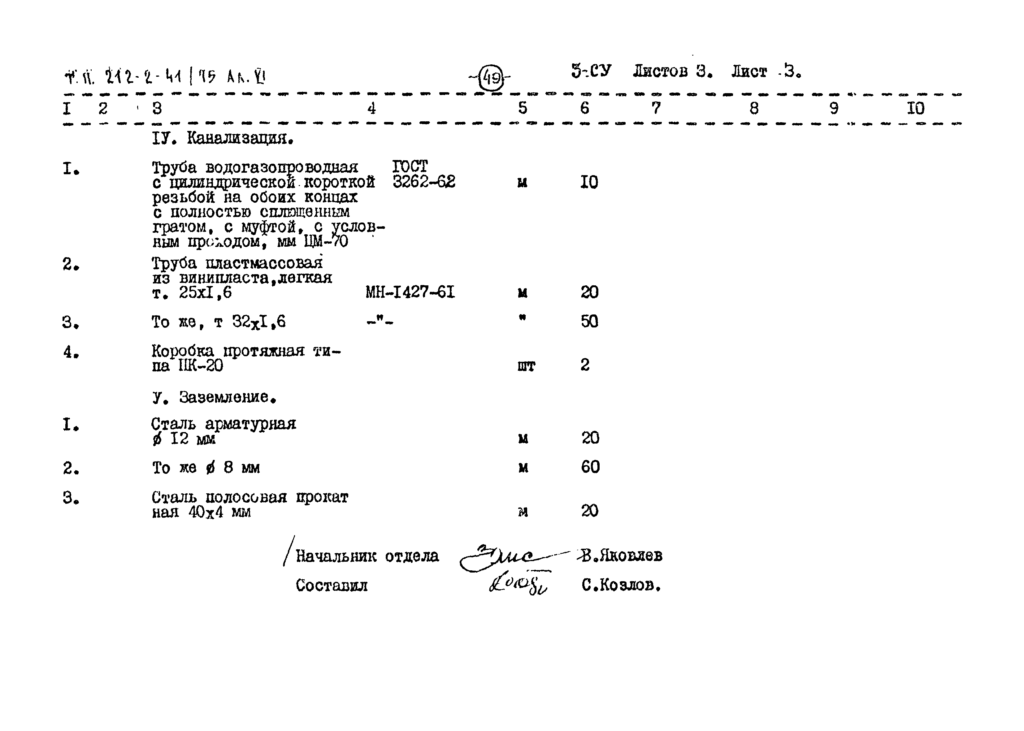 Типовой проект 212-2-41/75