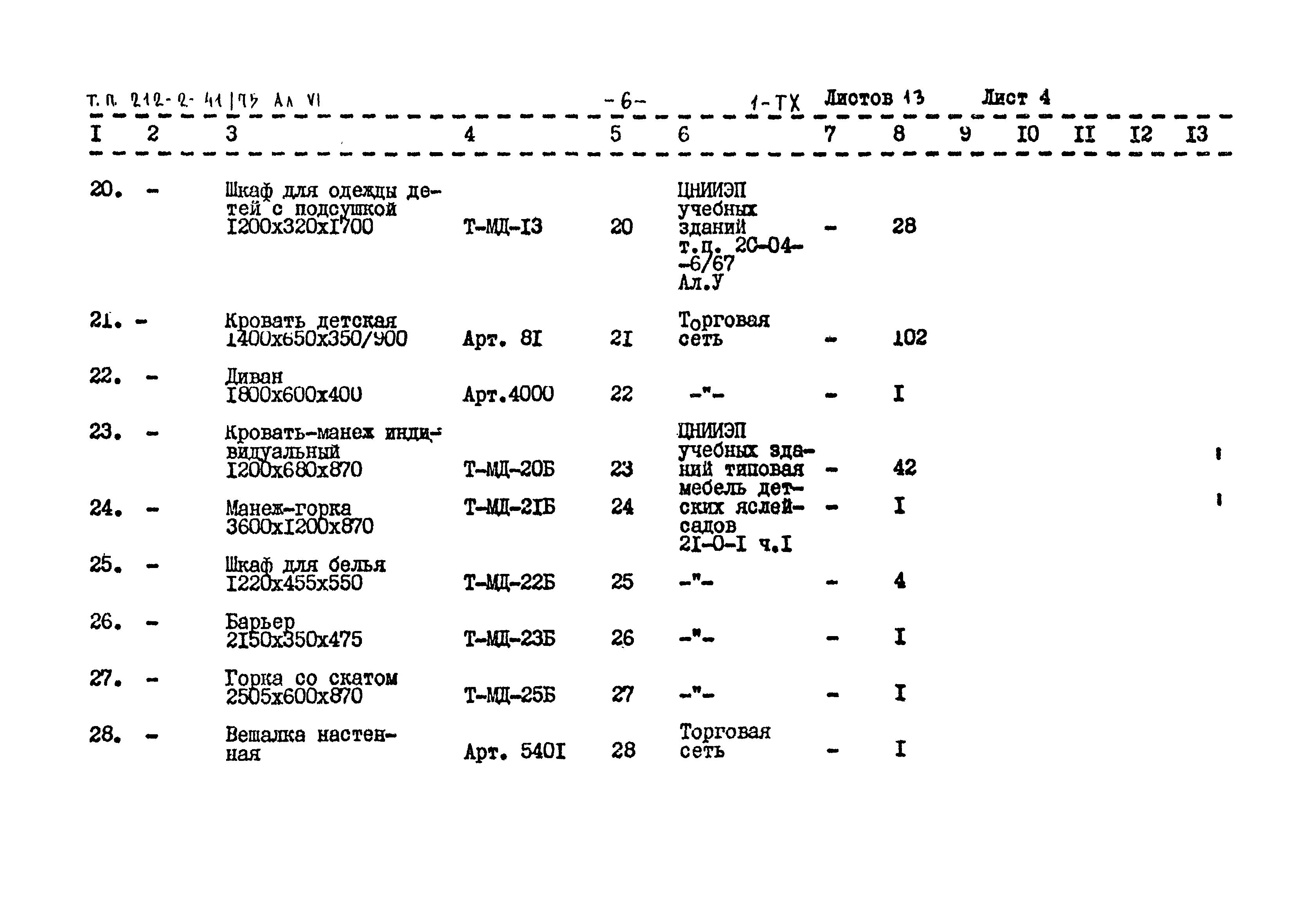 Типовой проект 212-2-41/75