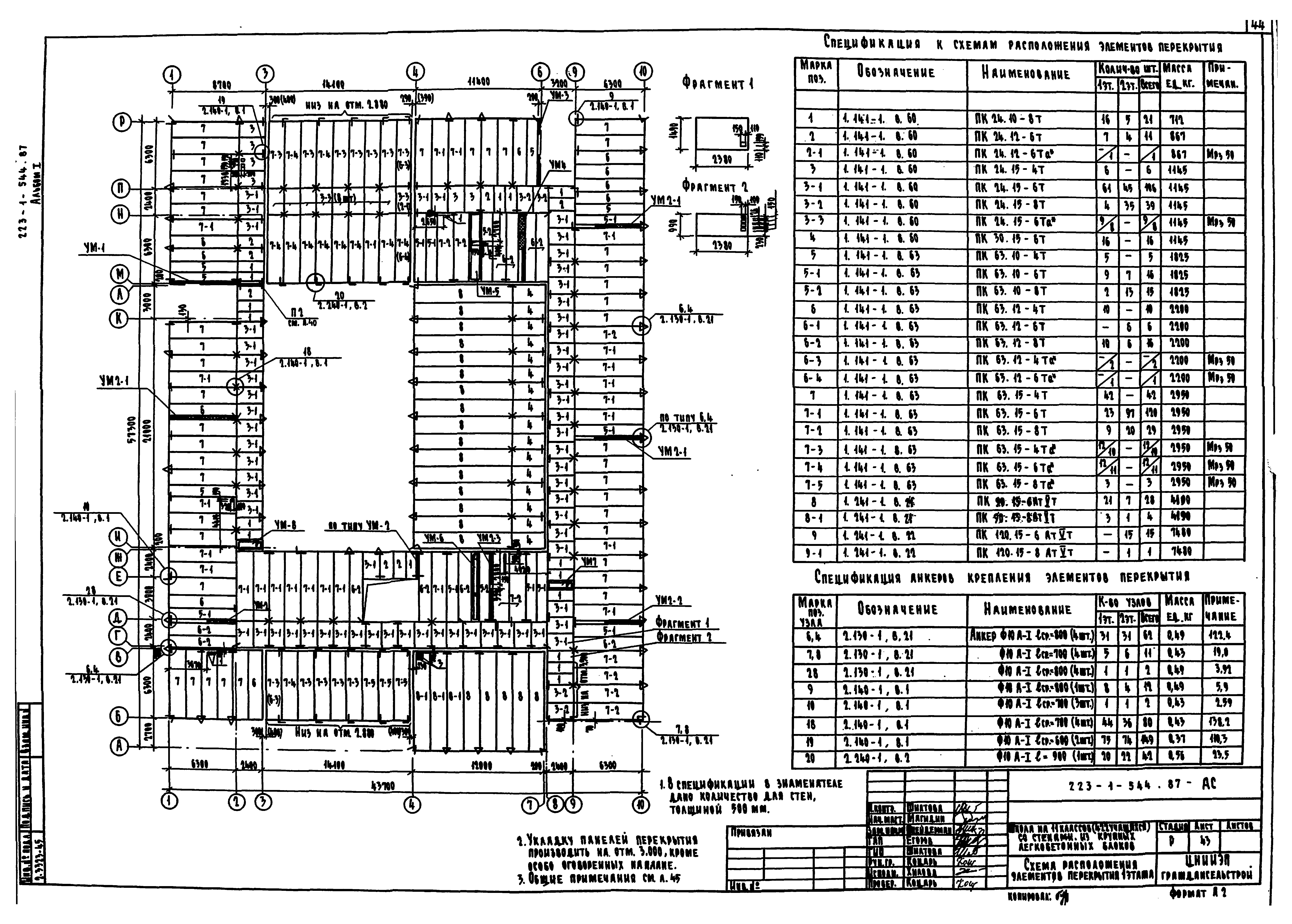 Типовой проект 223-1-544.87