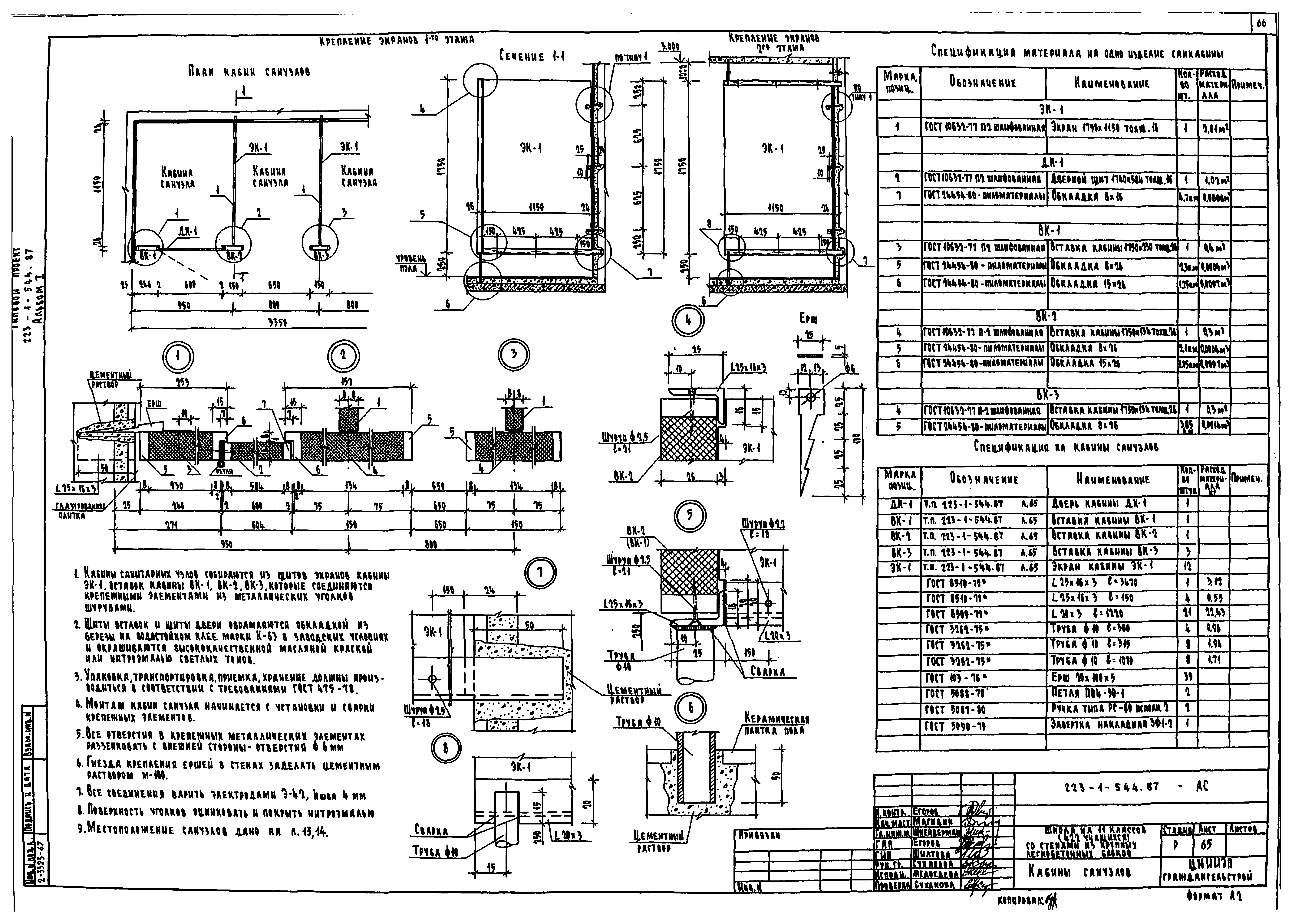 Типовой проект 223-1-544.87