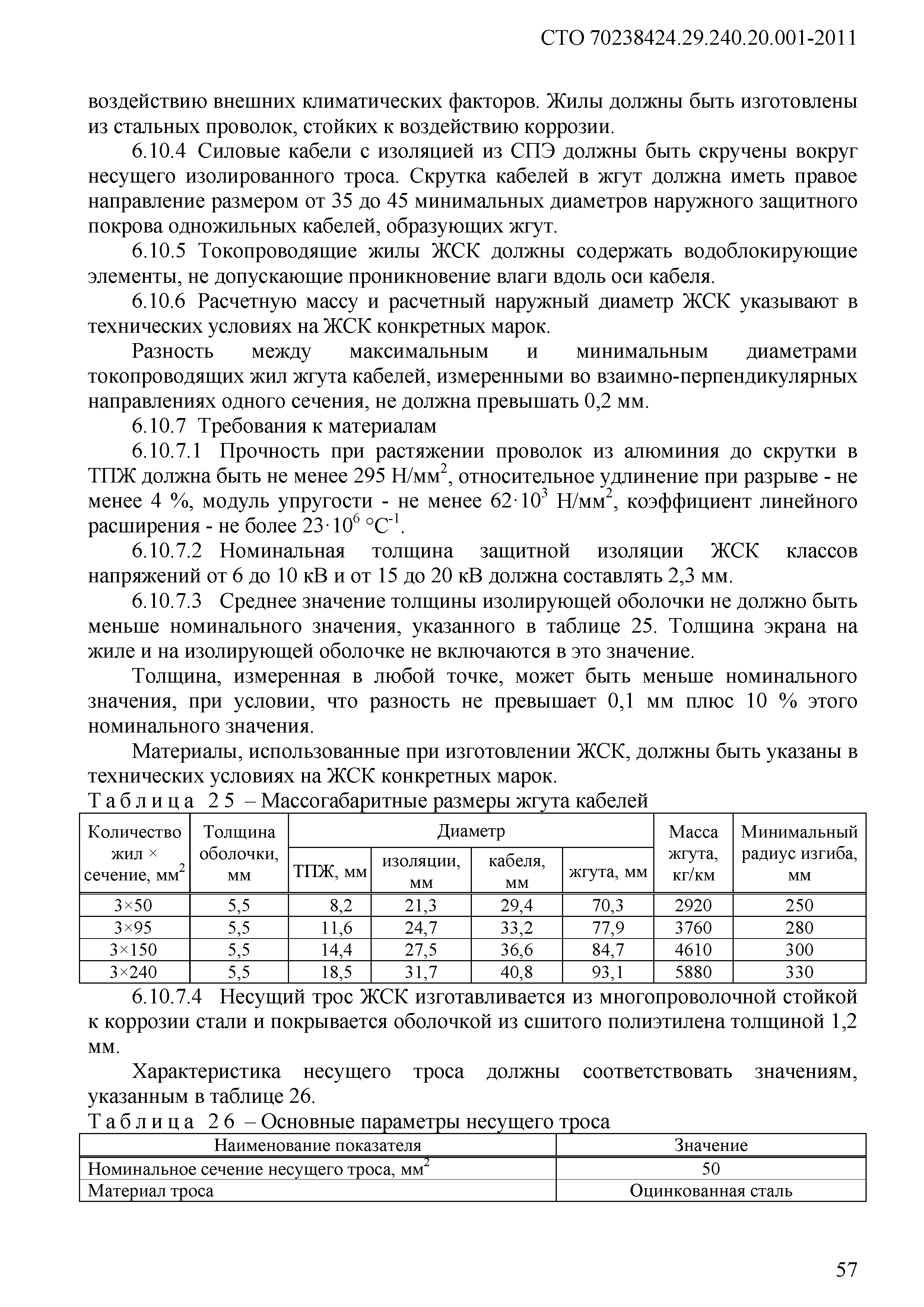 Скачать СТО 70238424.29.240.20.001-2011 Воздушные линии напряжением 0,4 -  20 кВ. Условия создания. Нормы и требования