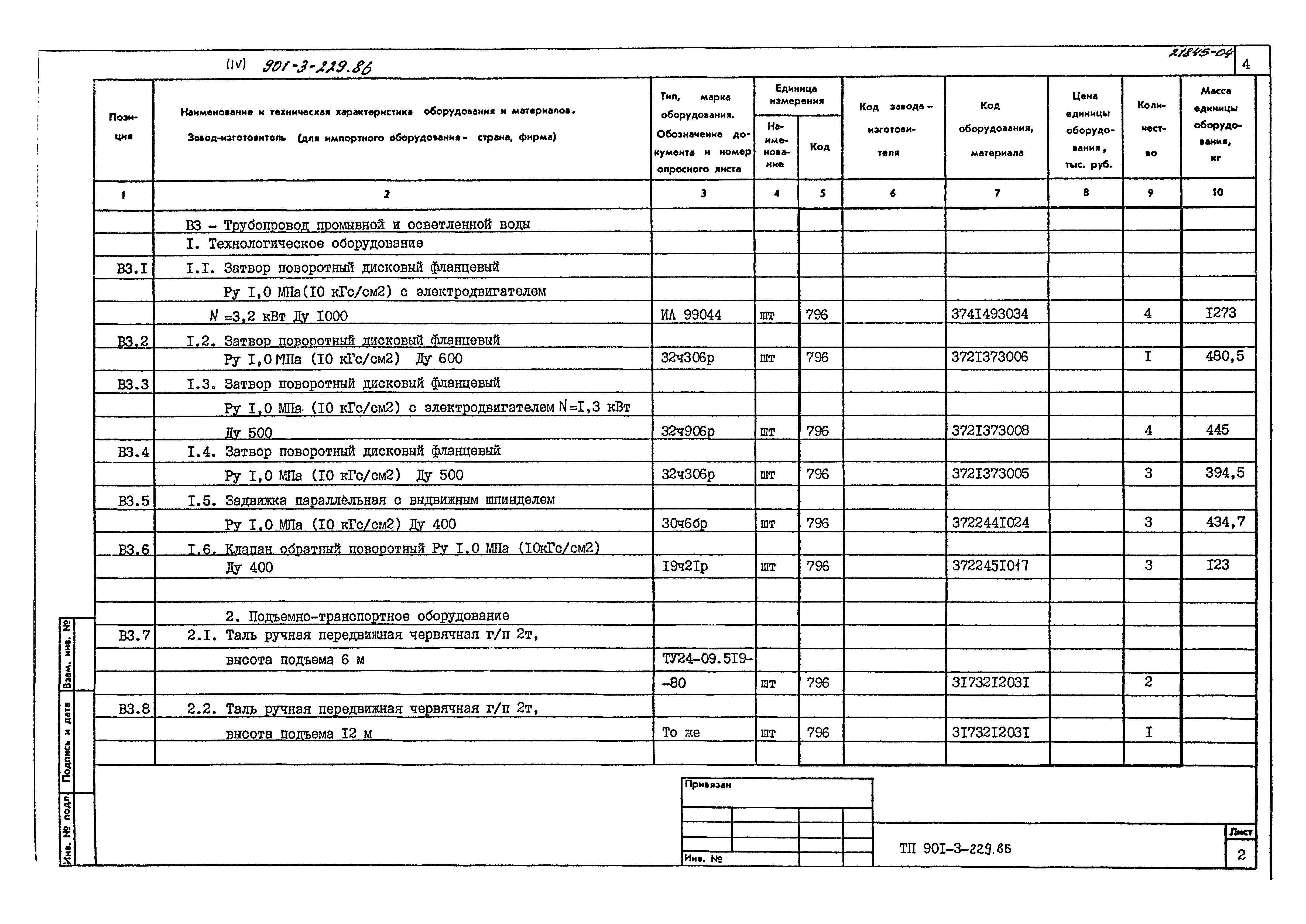 Типовой проект 901-3-229.86