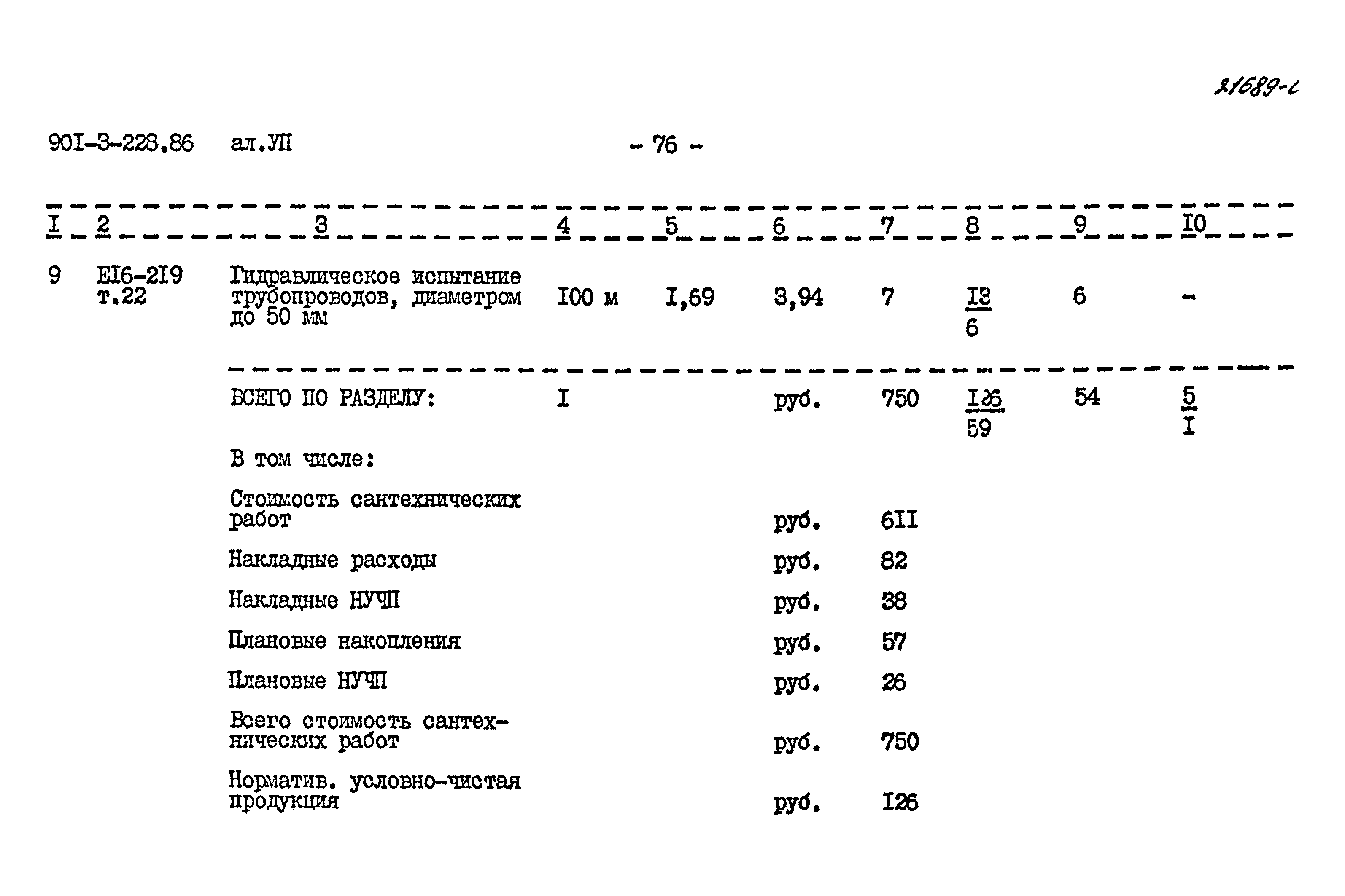 Типовой проект 901-3-228.86