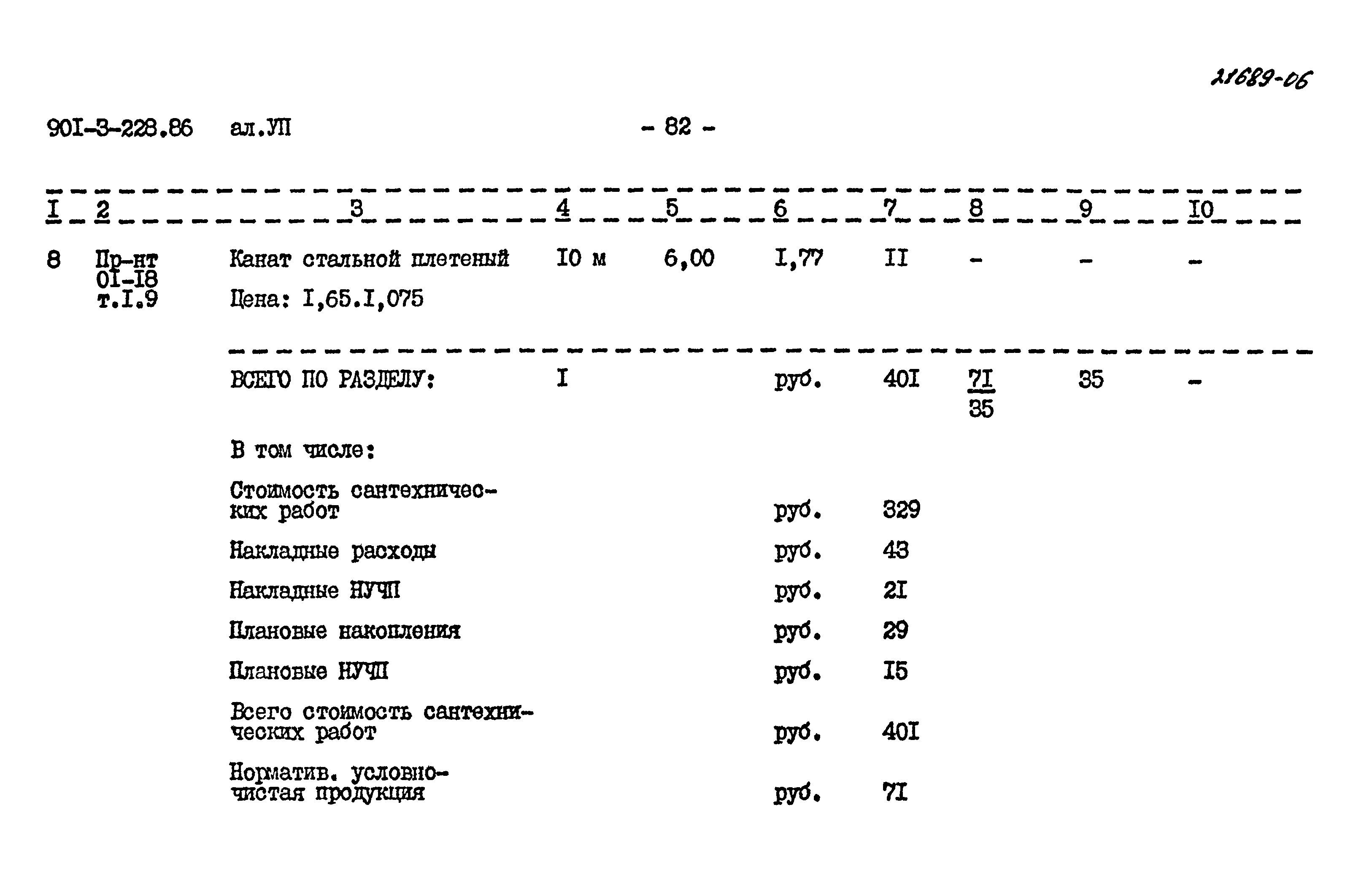 Типовой проект 901-3-228.86
