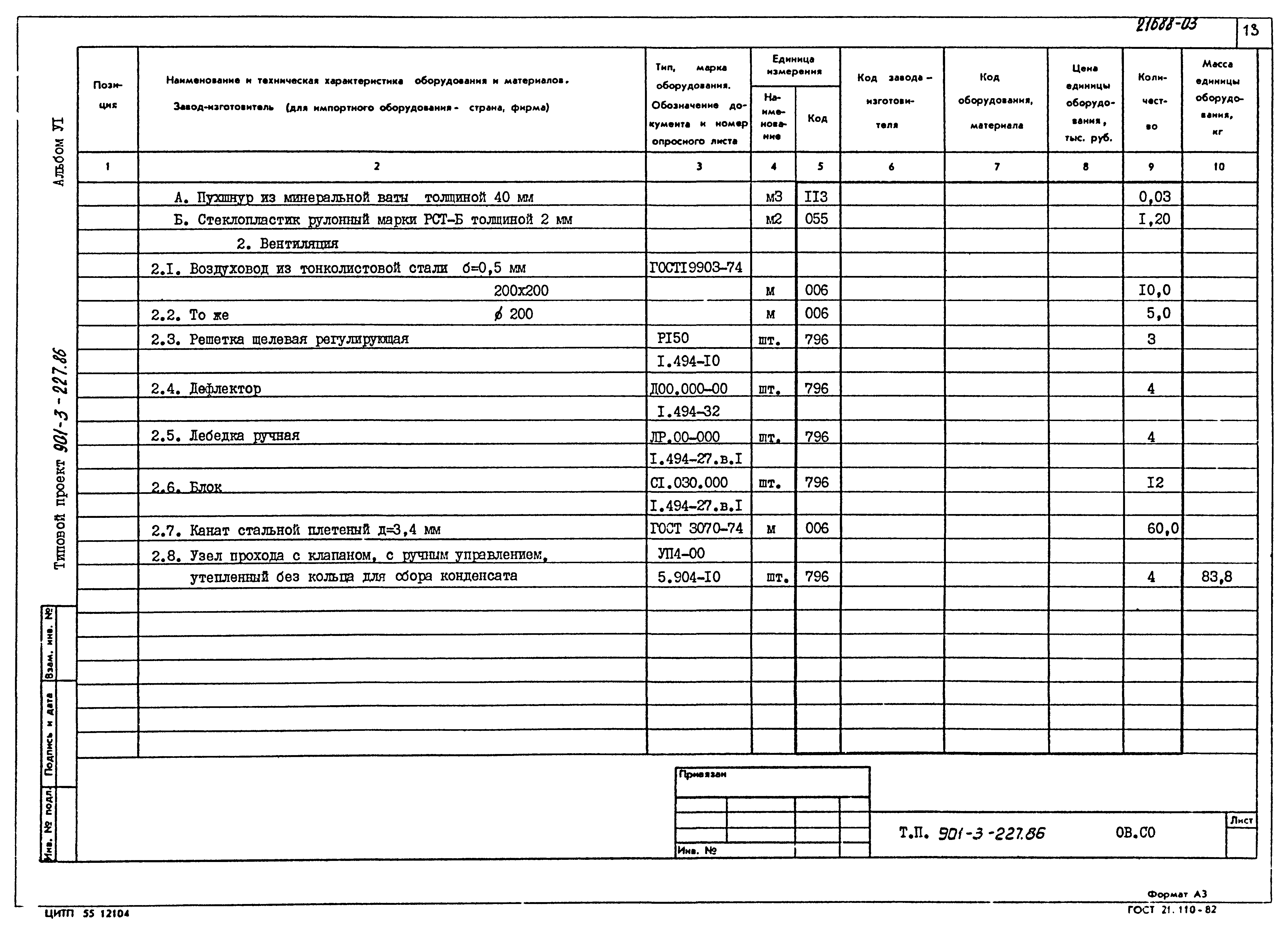 Типовой проект 901-3-227.86