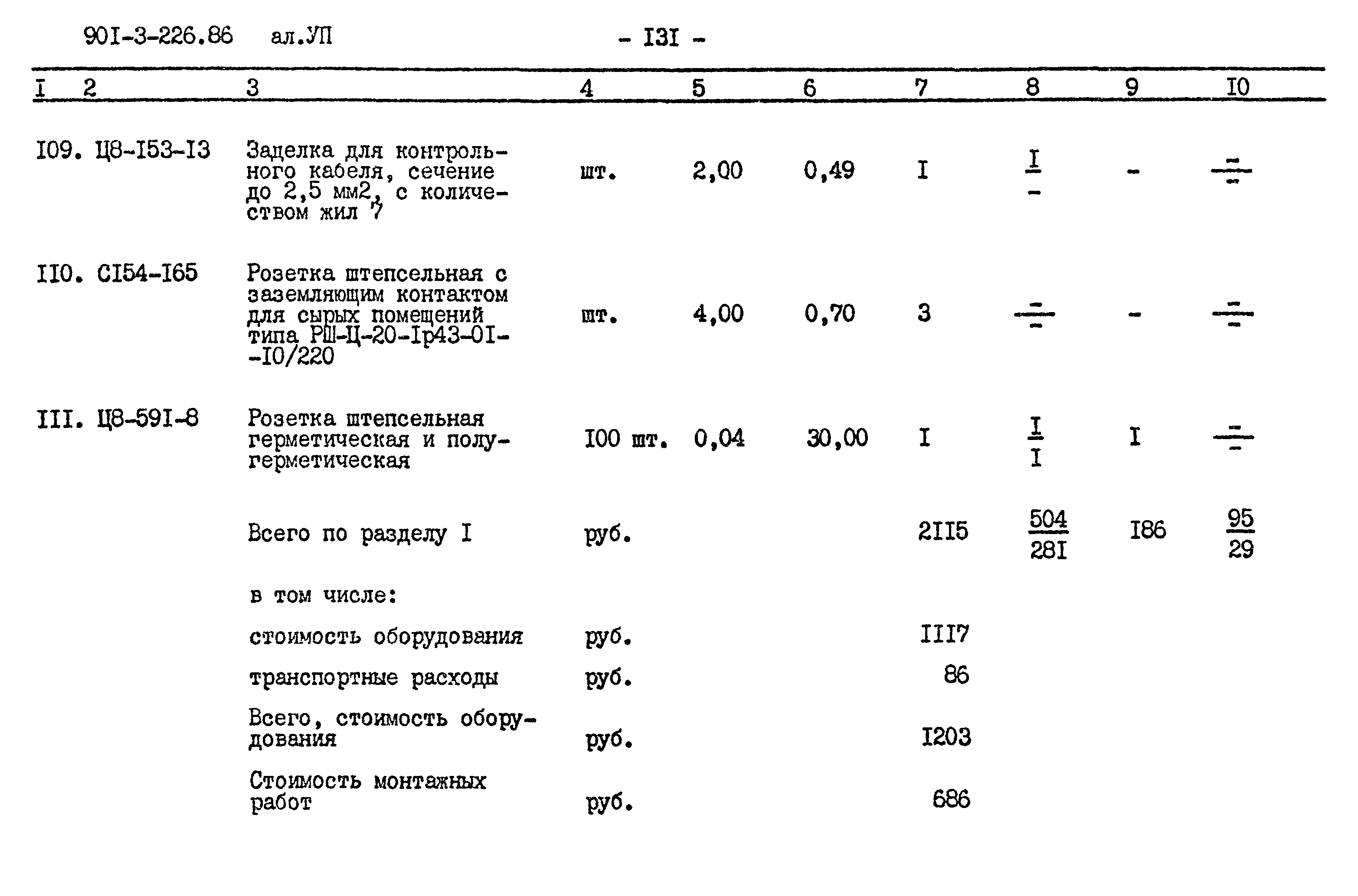 Типовой проект 901-3-226.86