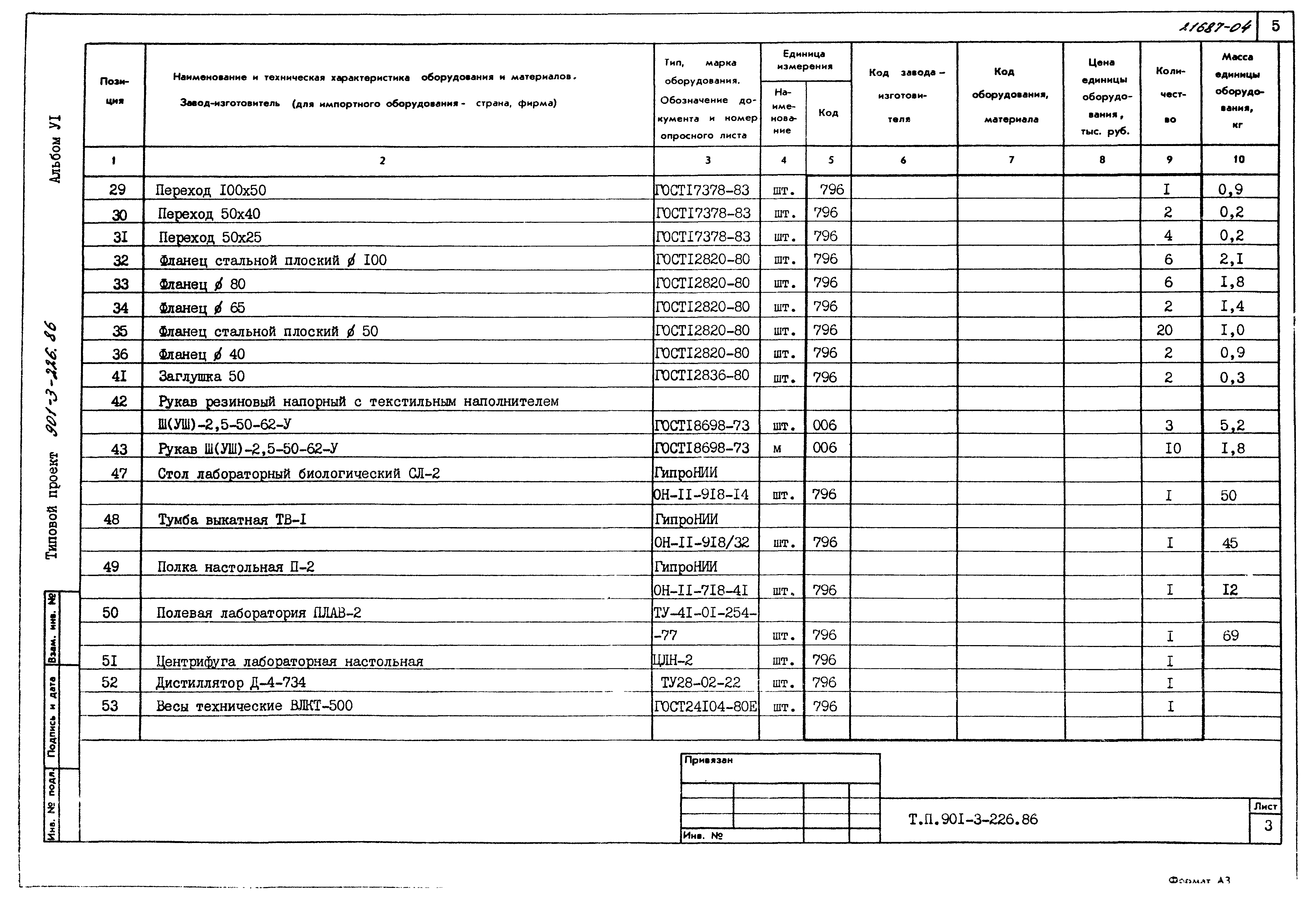 Типовой проект 901-3-226.86
