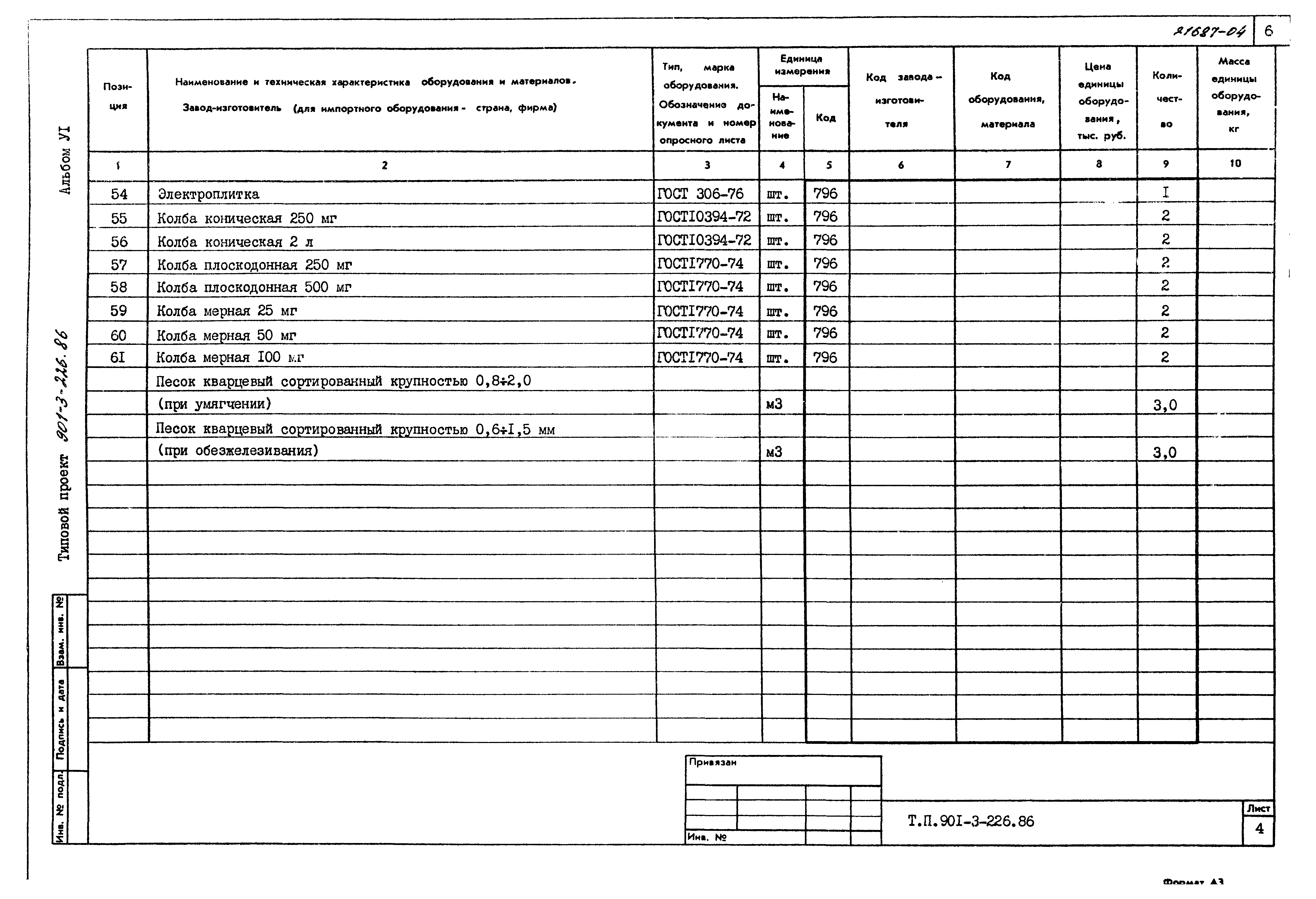 Типовой проект 901-3-226.86