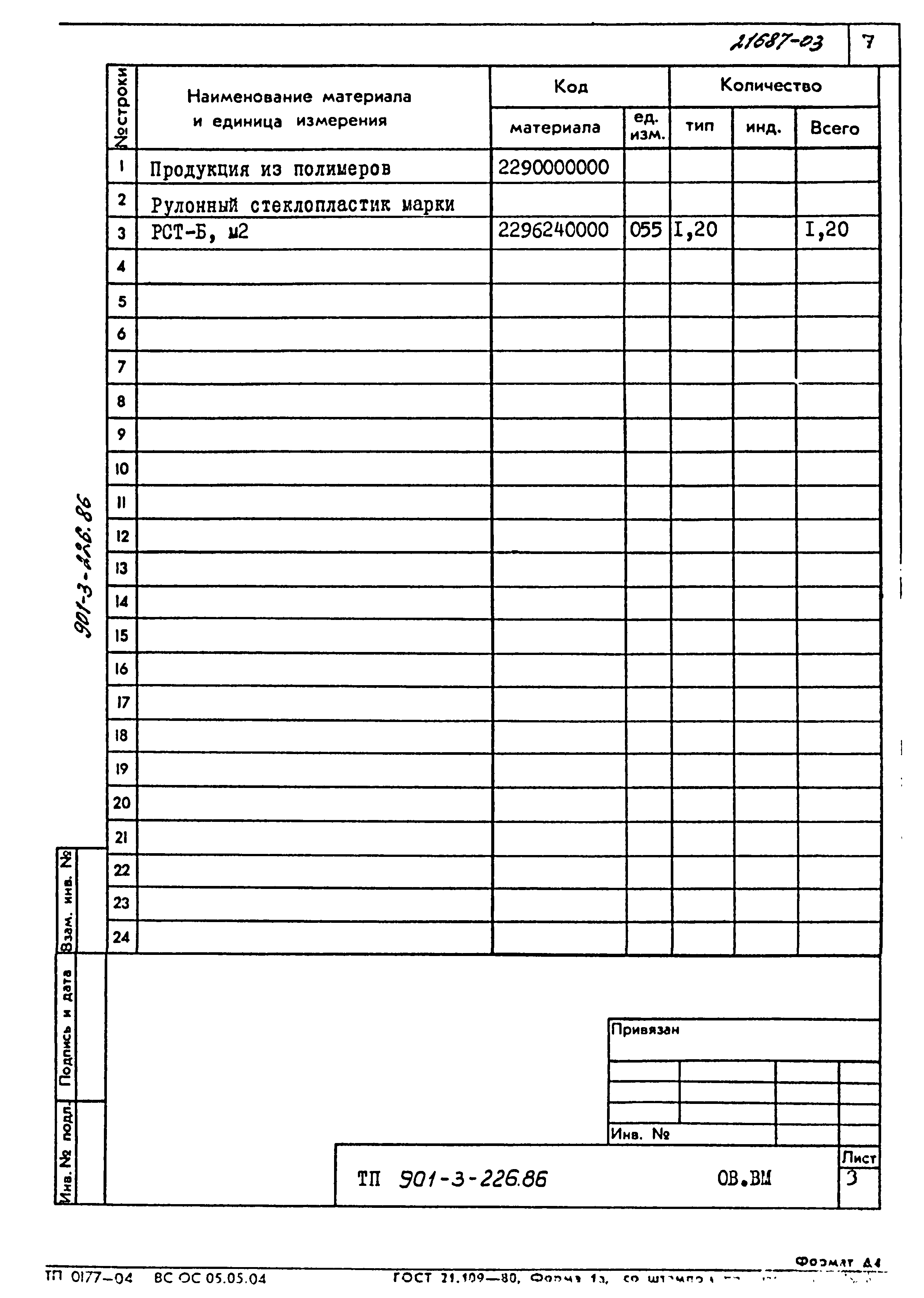 Типовой проект 901-3-226.86