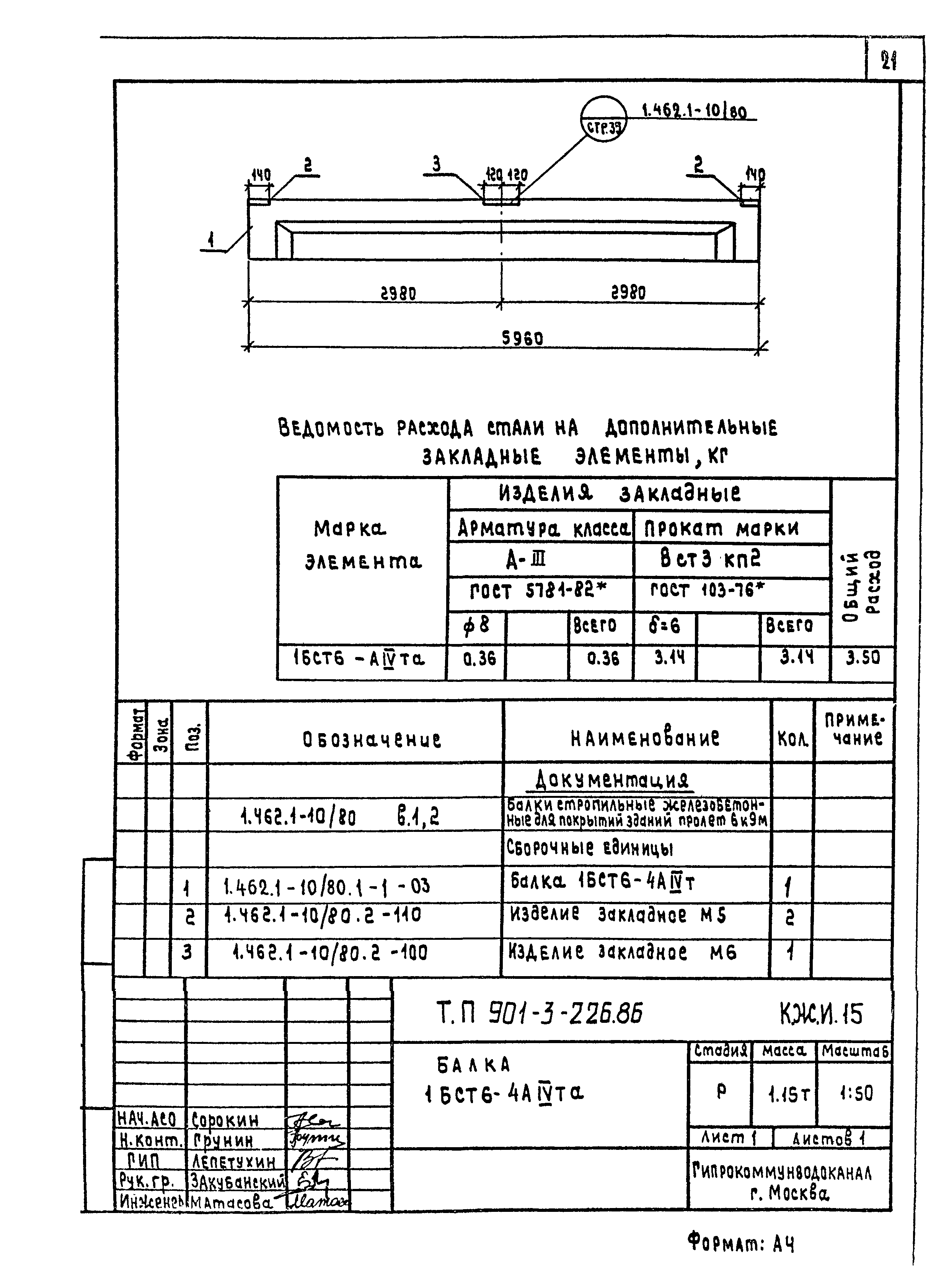 Типовой проект 901-3-226.86
