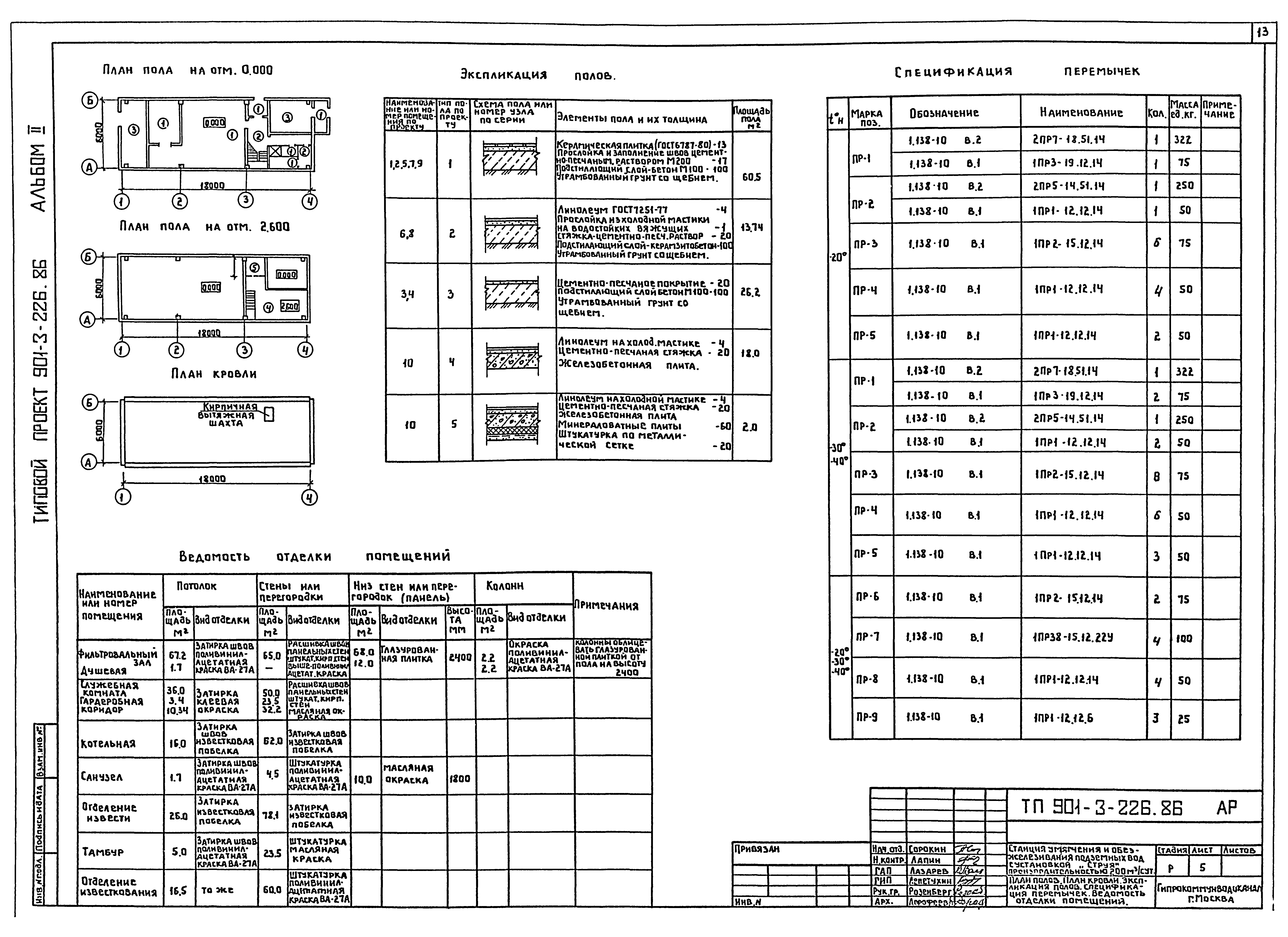 Типовой проект 901-3-226.86
