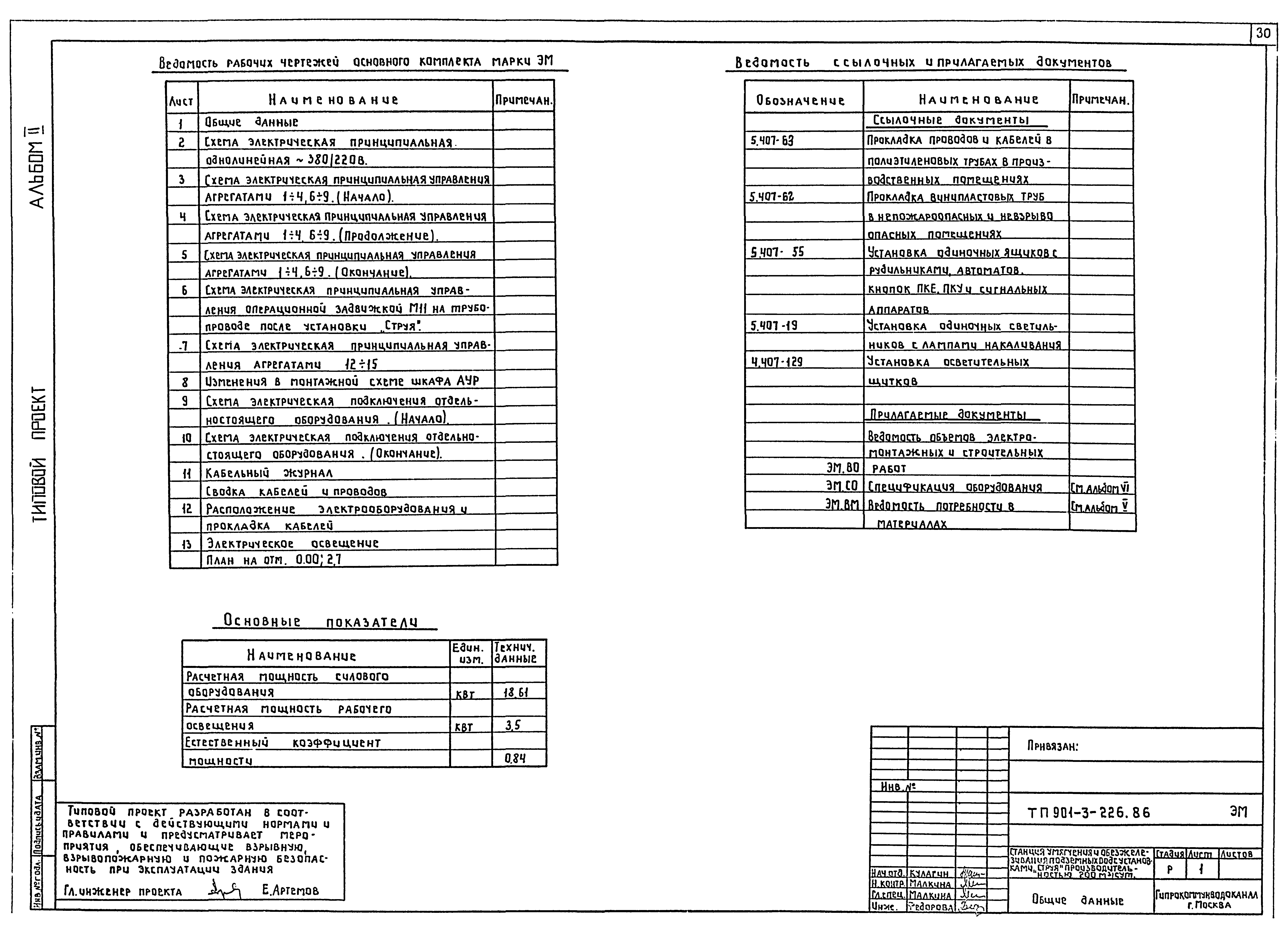 Типовой проект 901-3-226.86