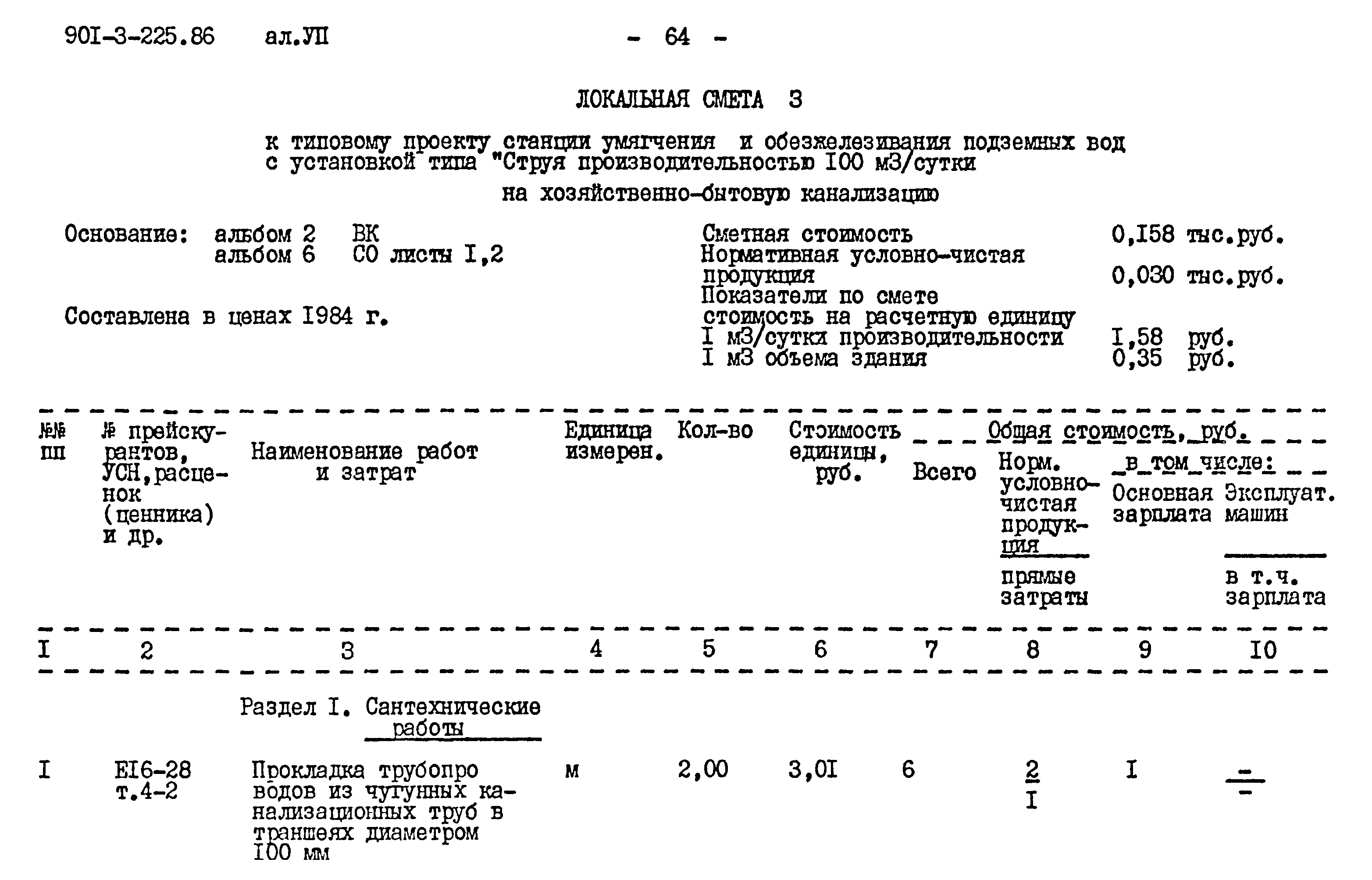 Типовой проект 901-3-225.86