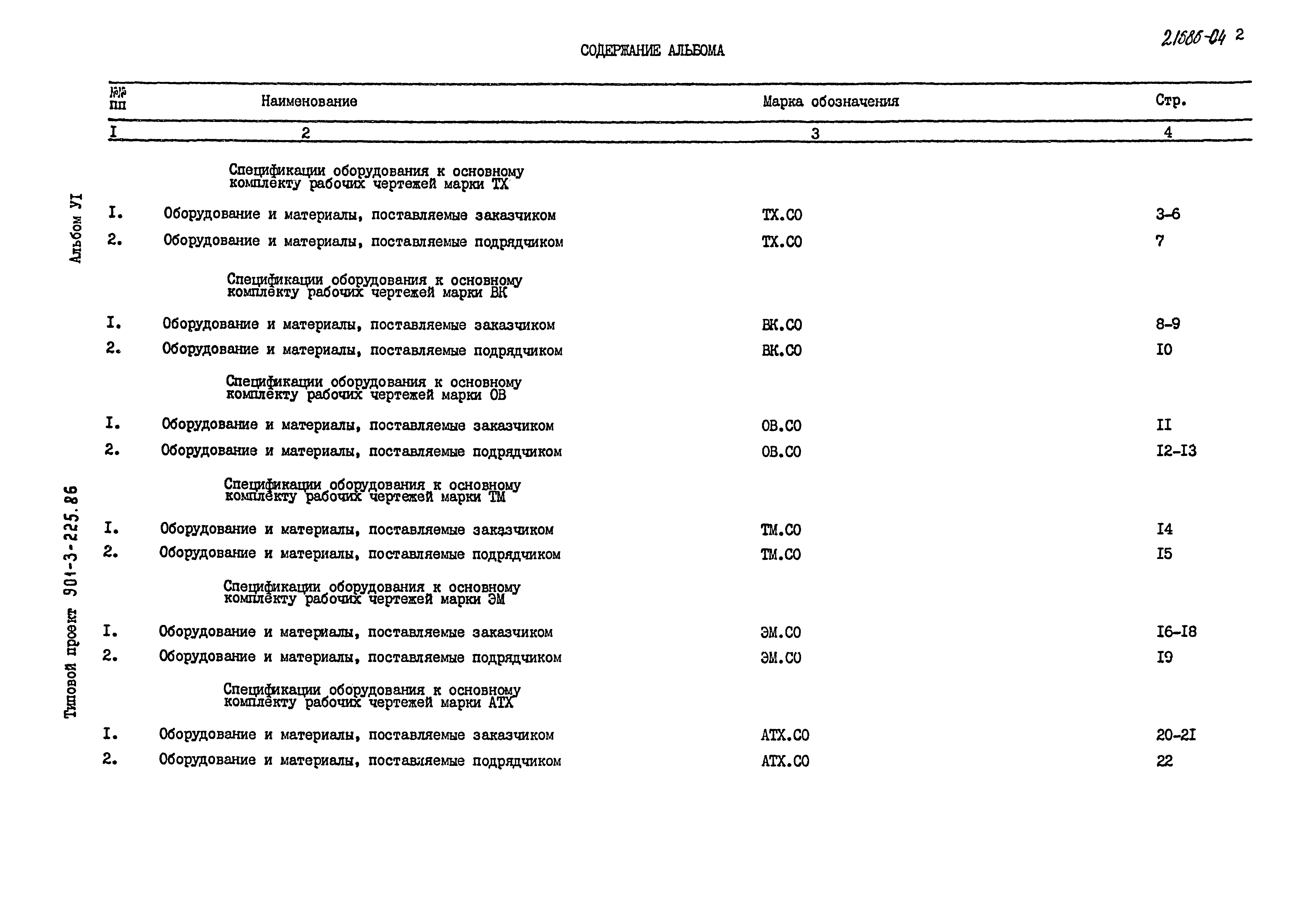Типовой проект 901-3-225.86