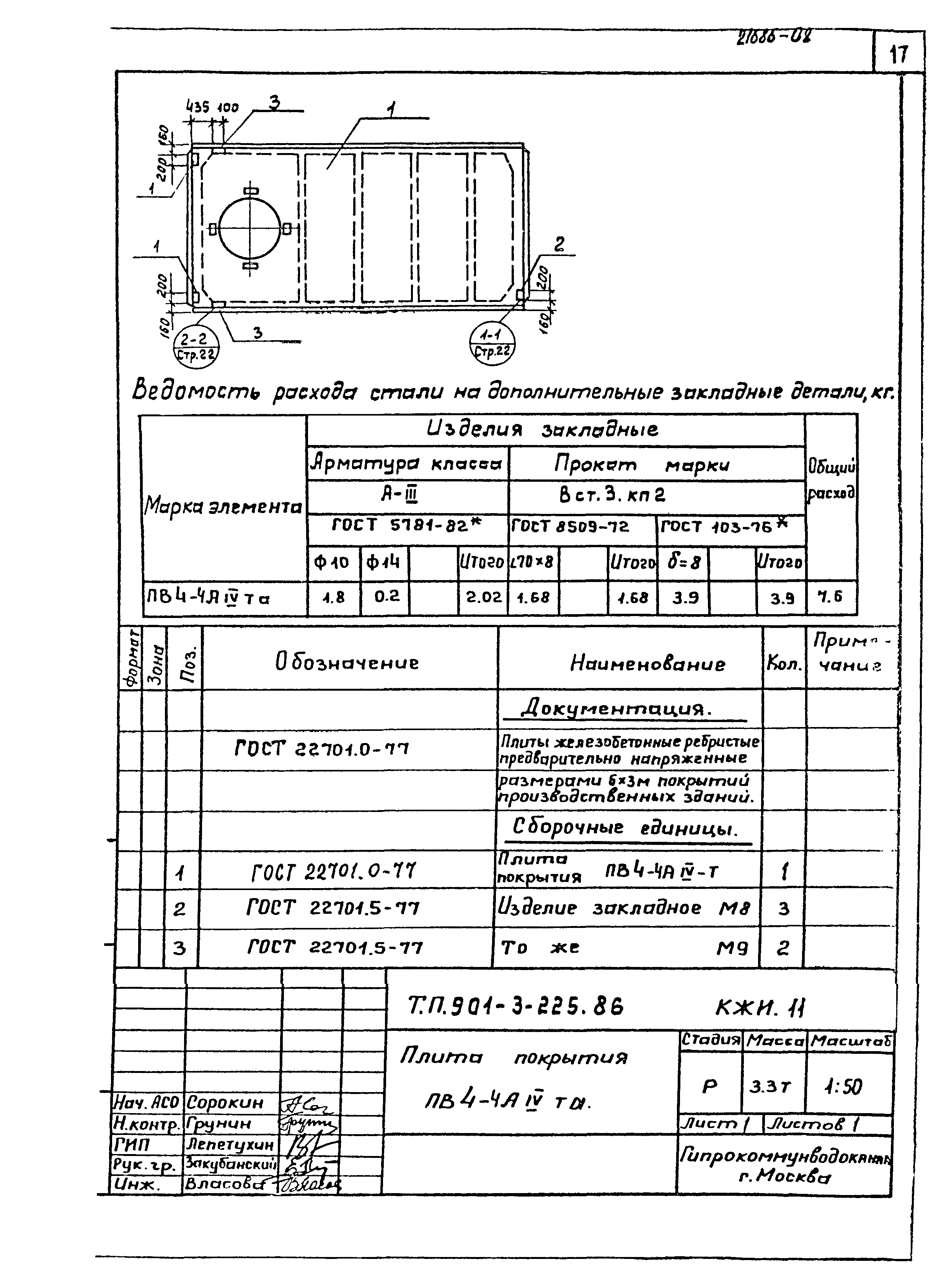 Типовой проект 901-3-225.86