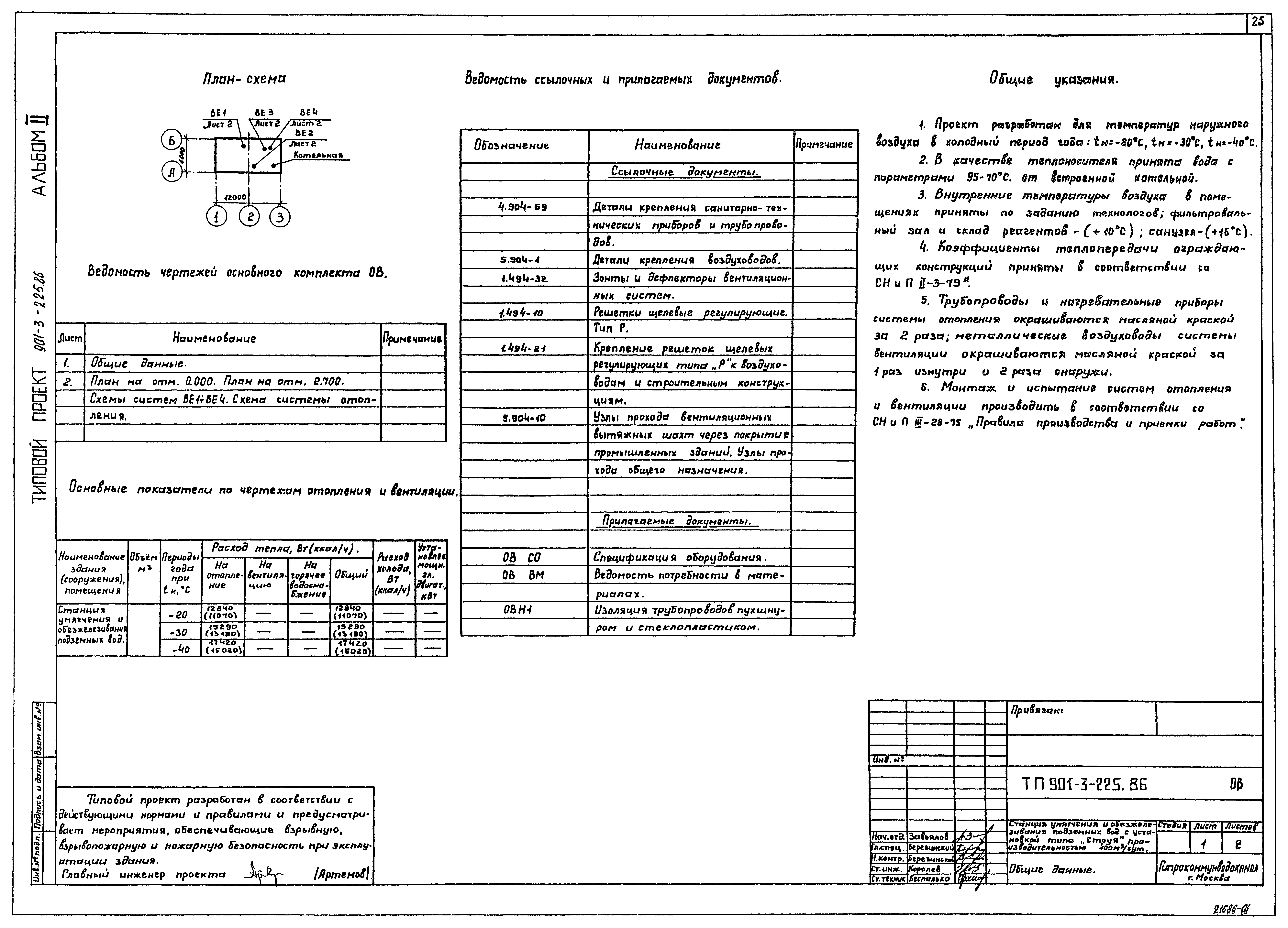 Типовой проект 901-3-225.86