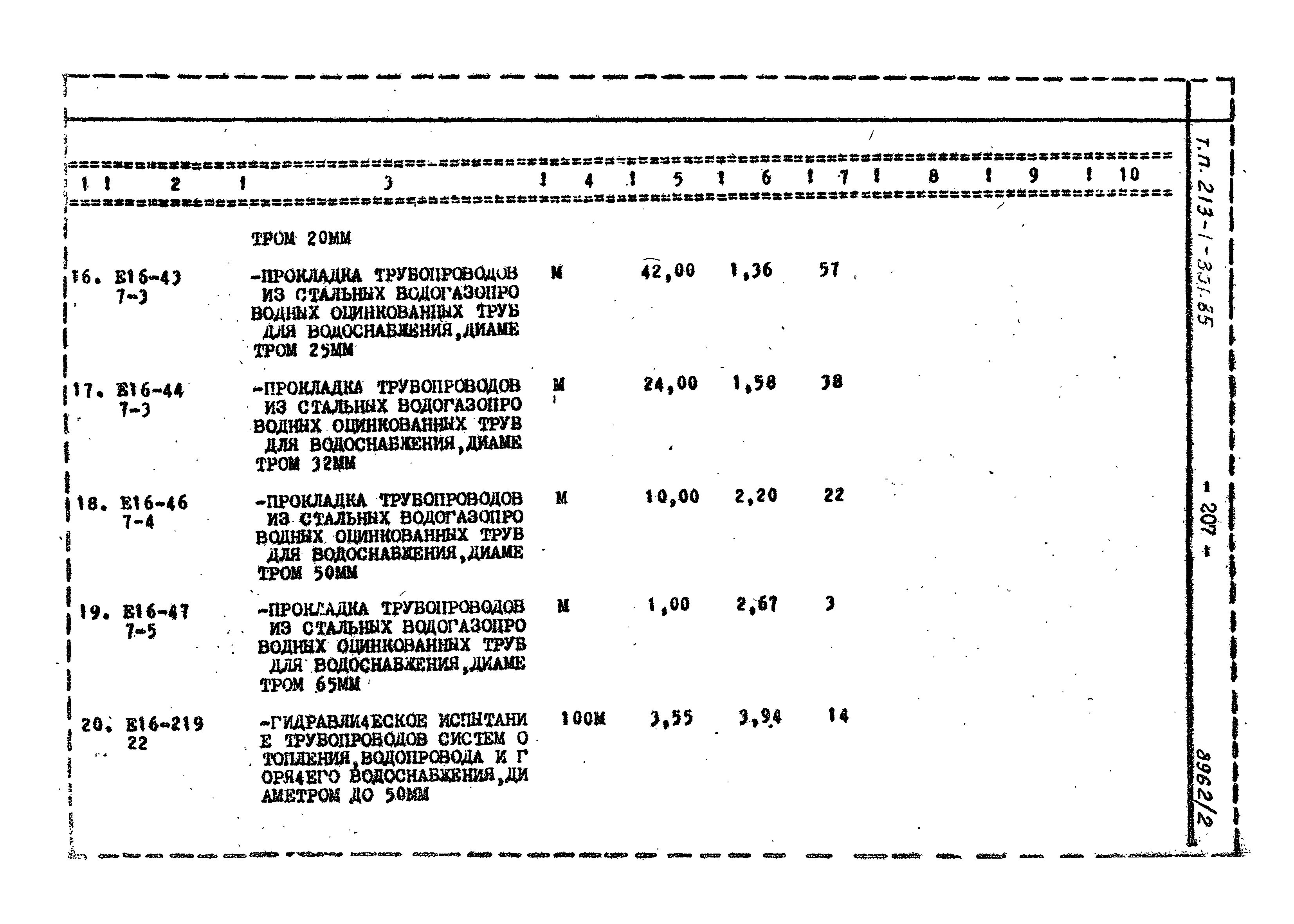Типовой проект 213-1-301.85