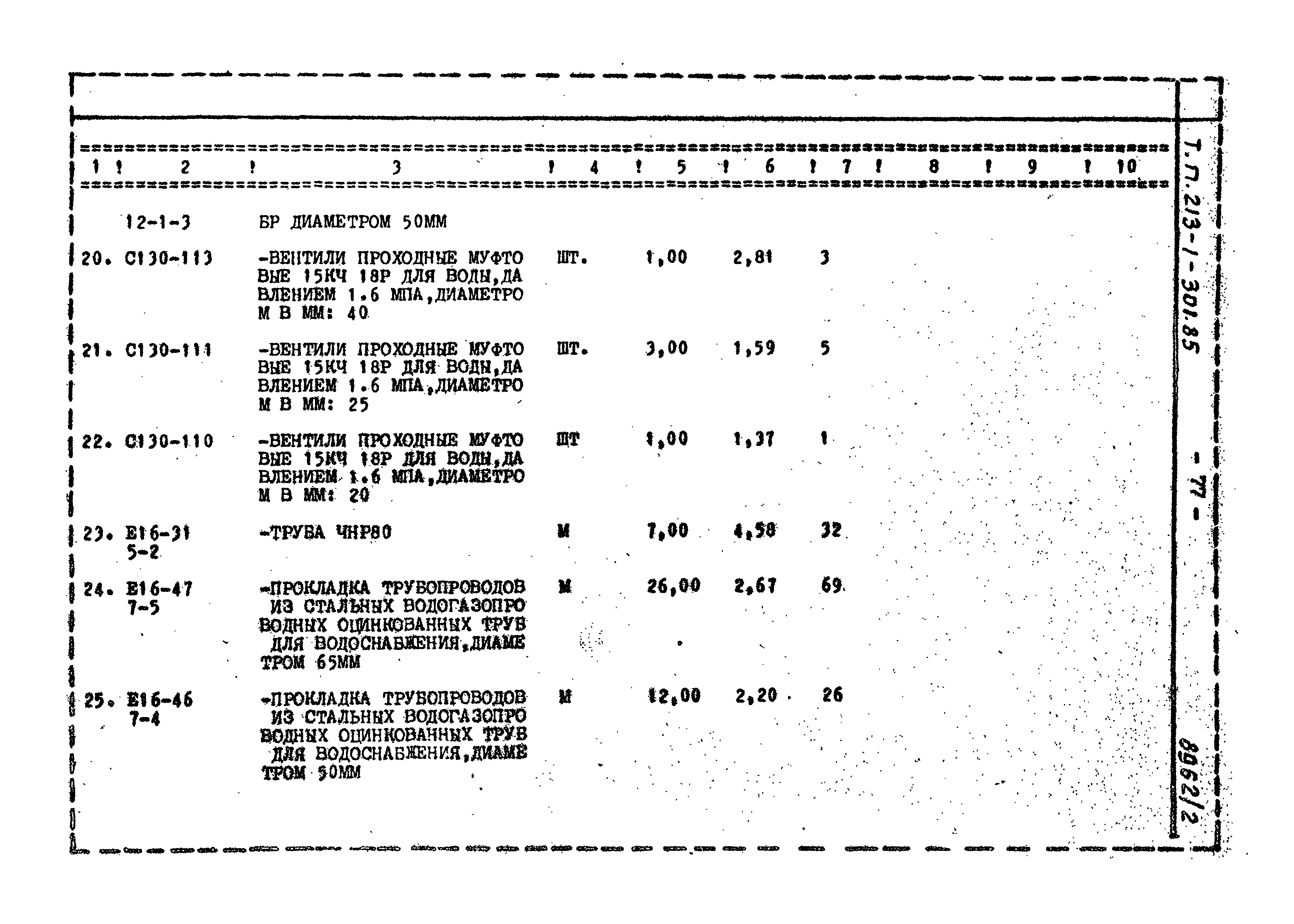 Типовой проект 213-1-301.85