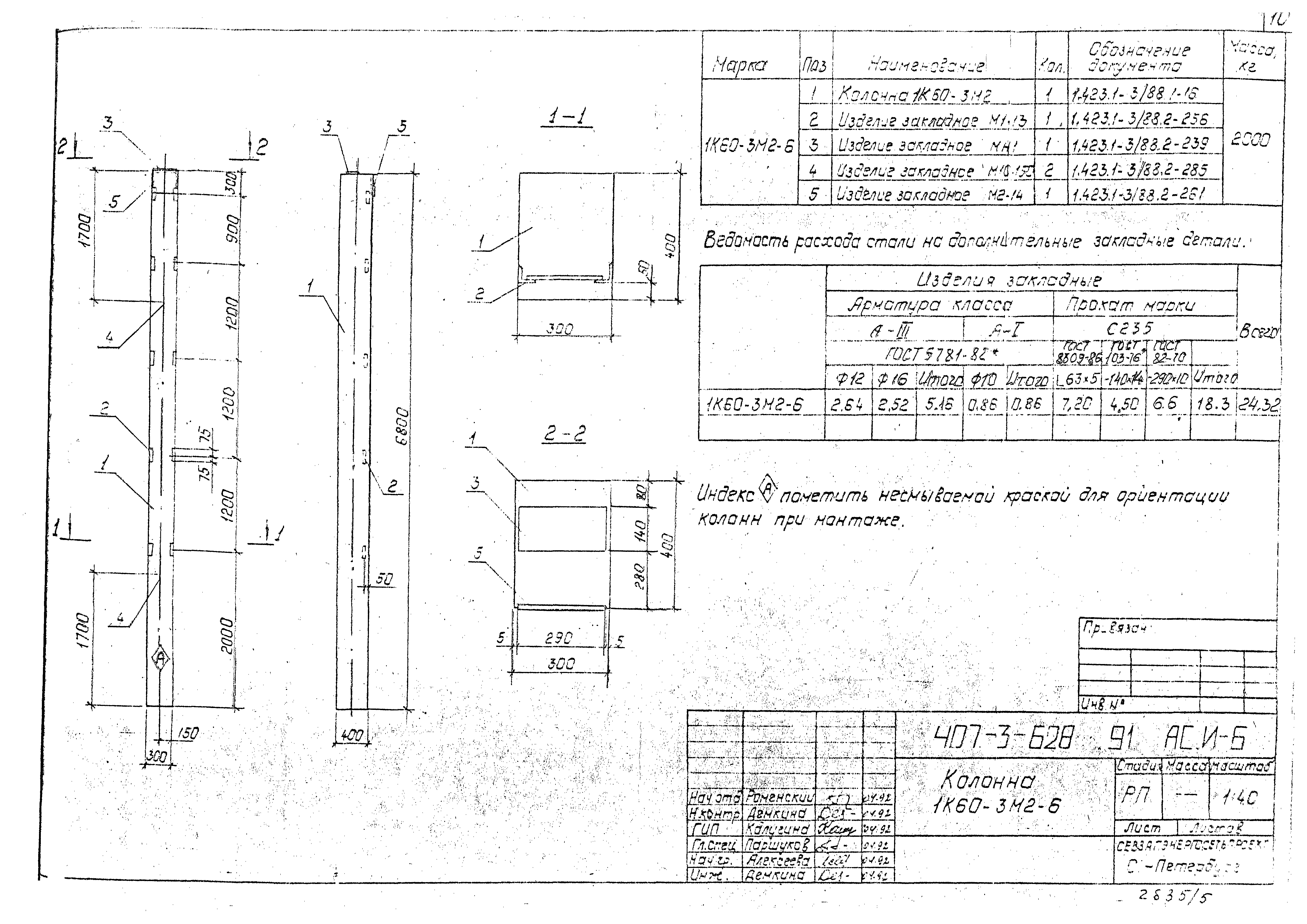 Типовой проект 407-3-628.91