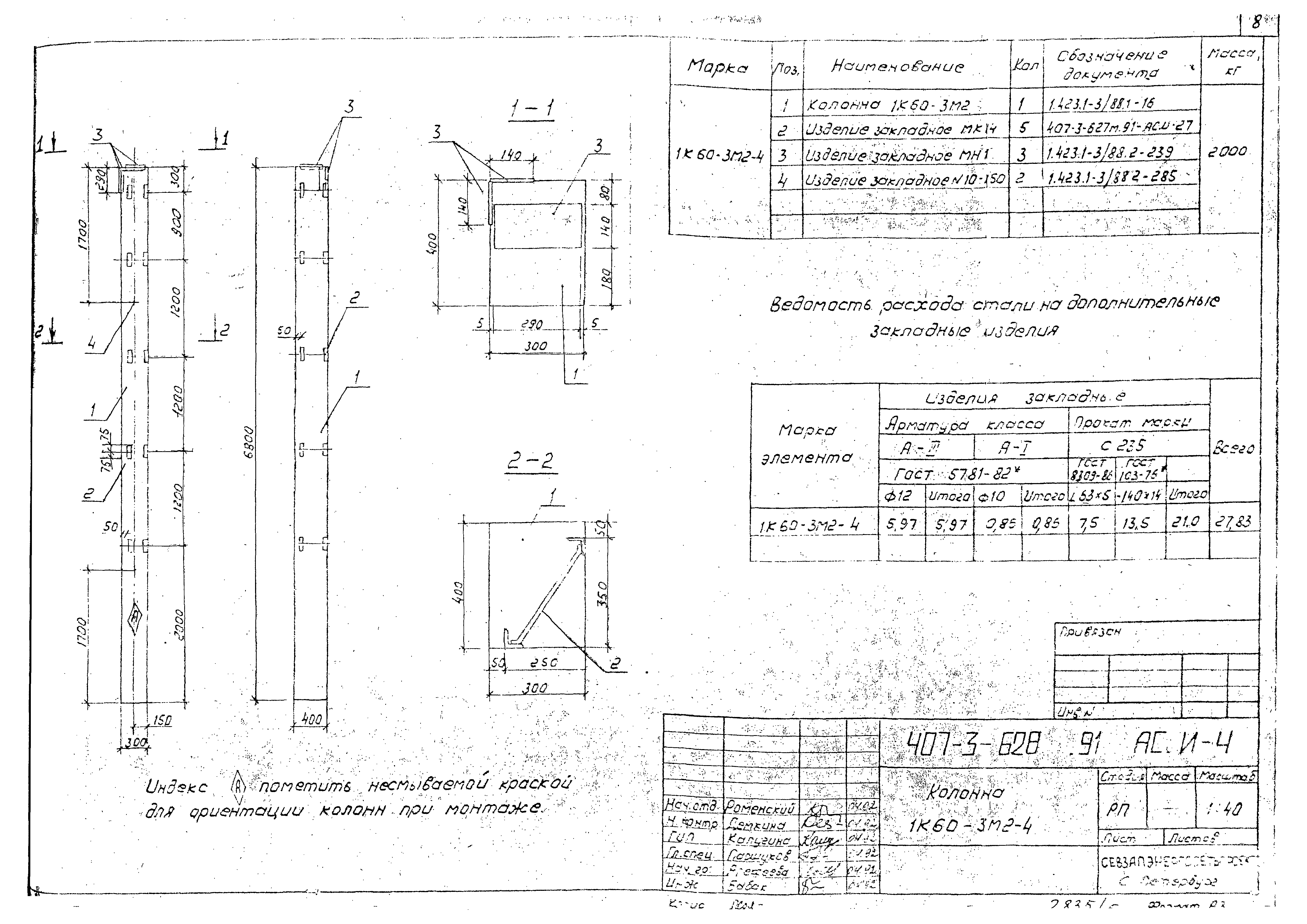 Типовой проект 407-3-628.91