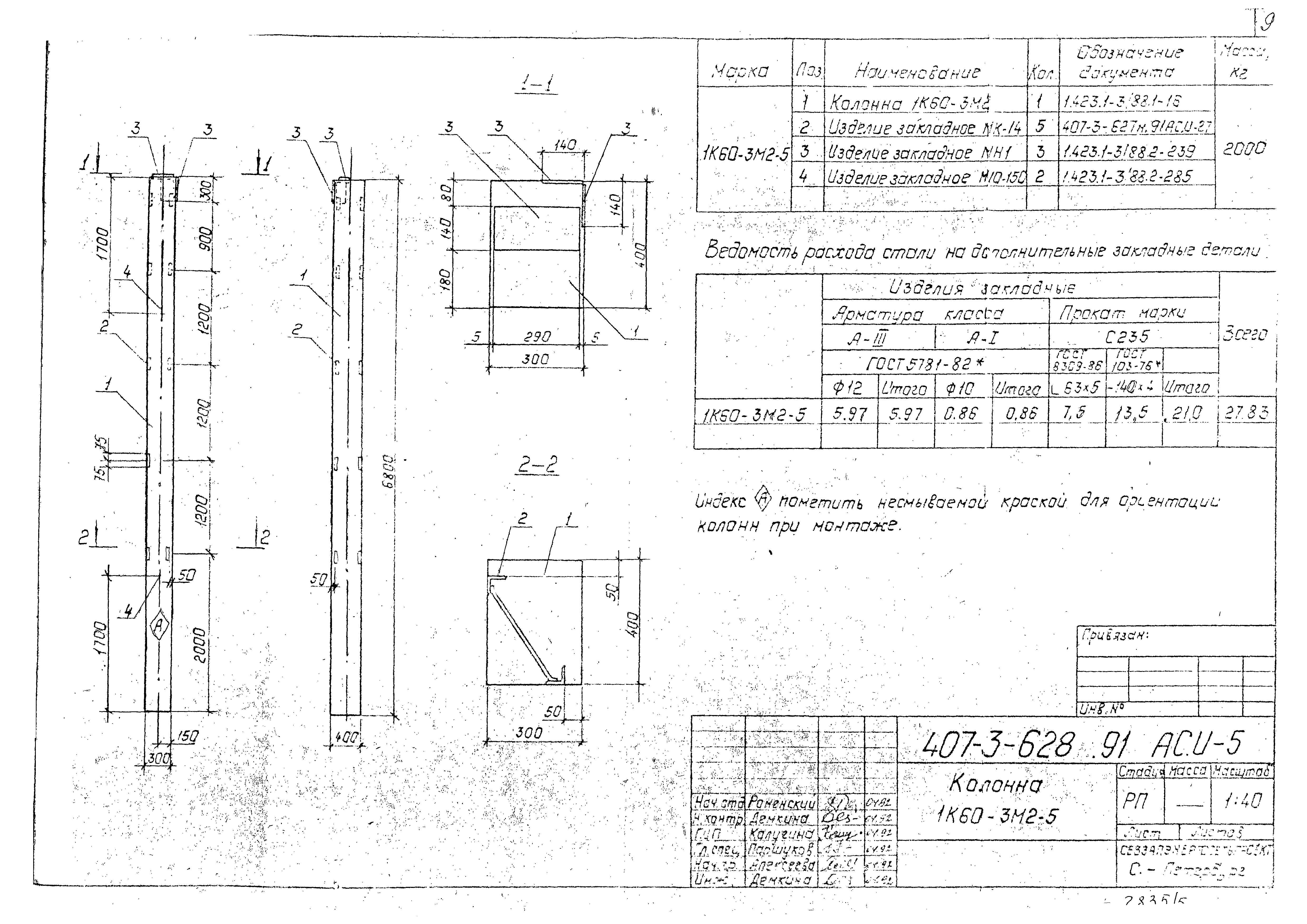 Типовой проект 407-3-628.91
