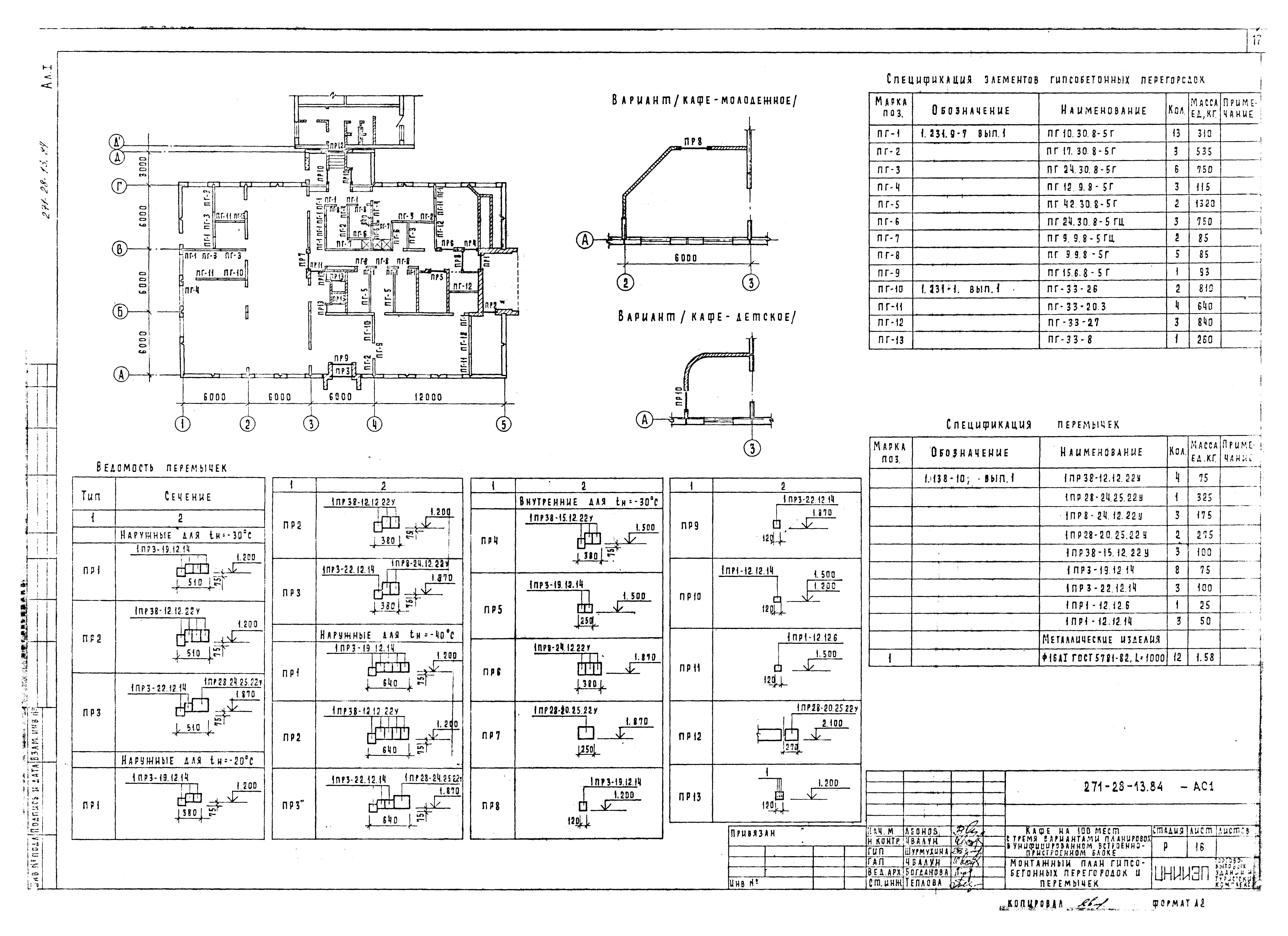 Типовой проект 271-28-13.84