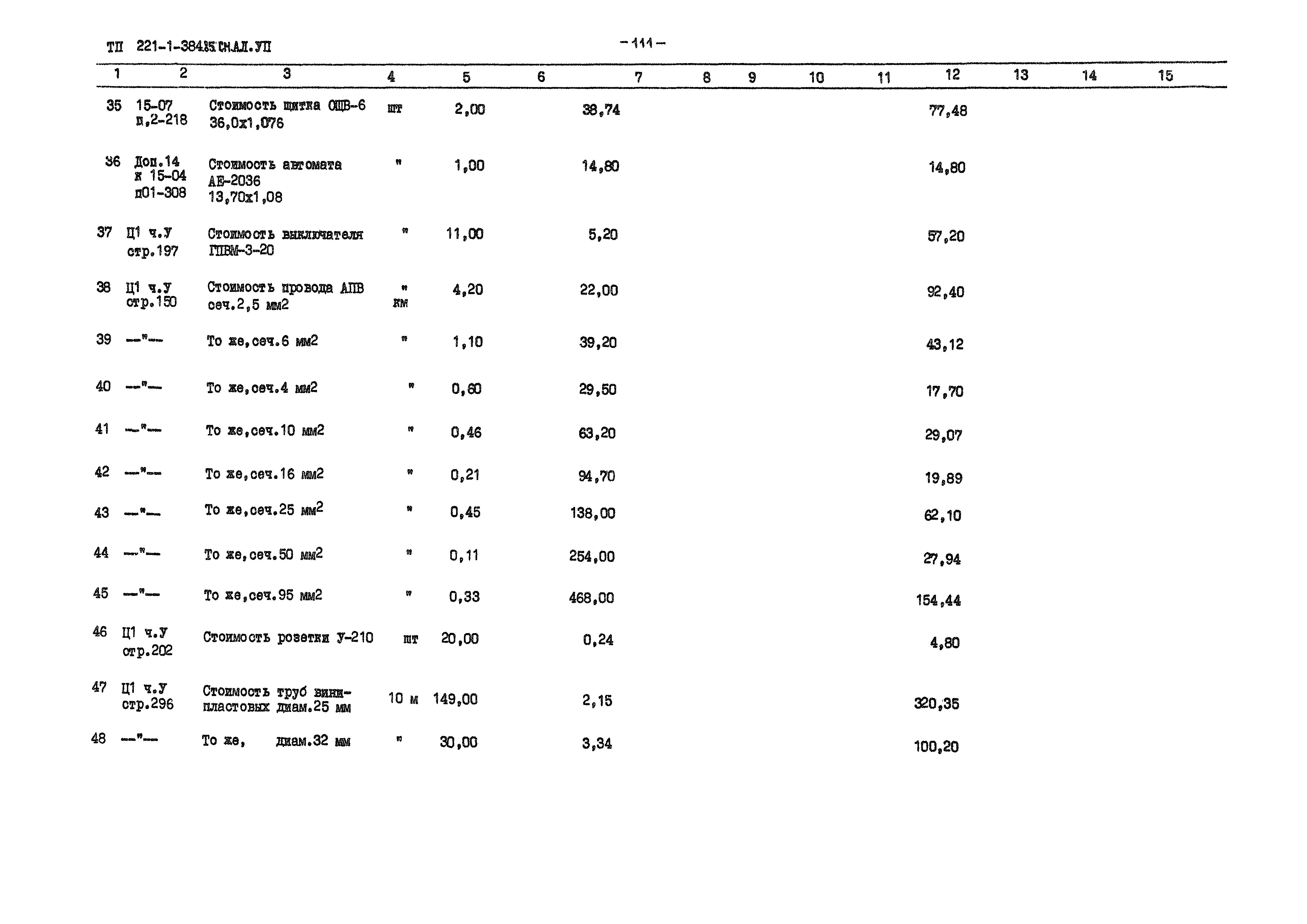 Типовой проект 221-1-384.85