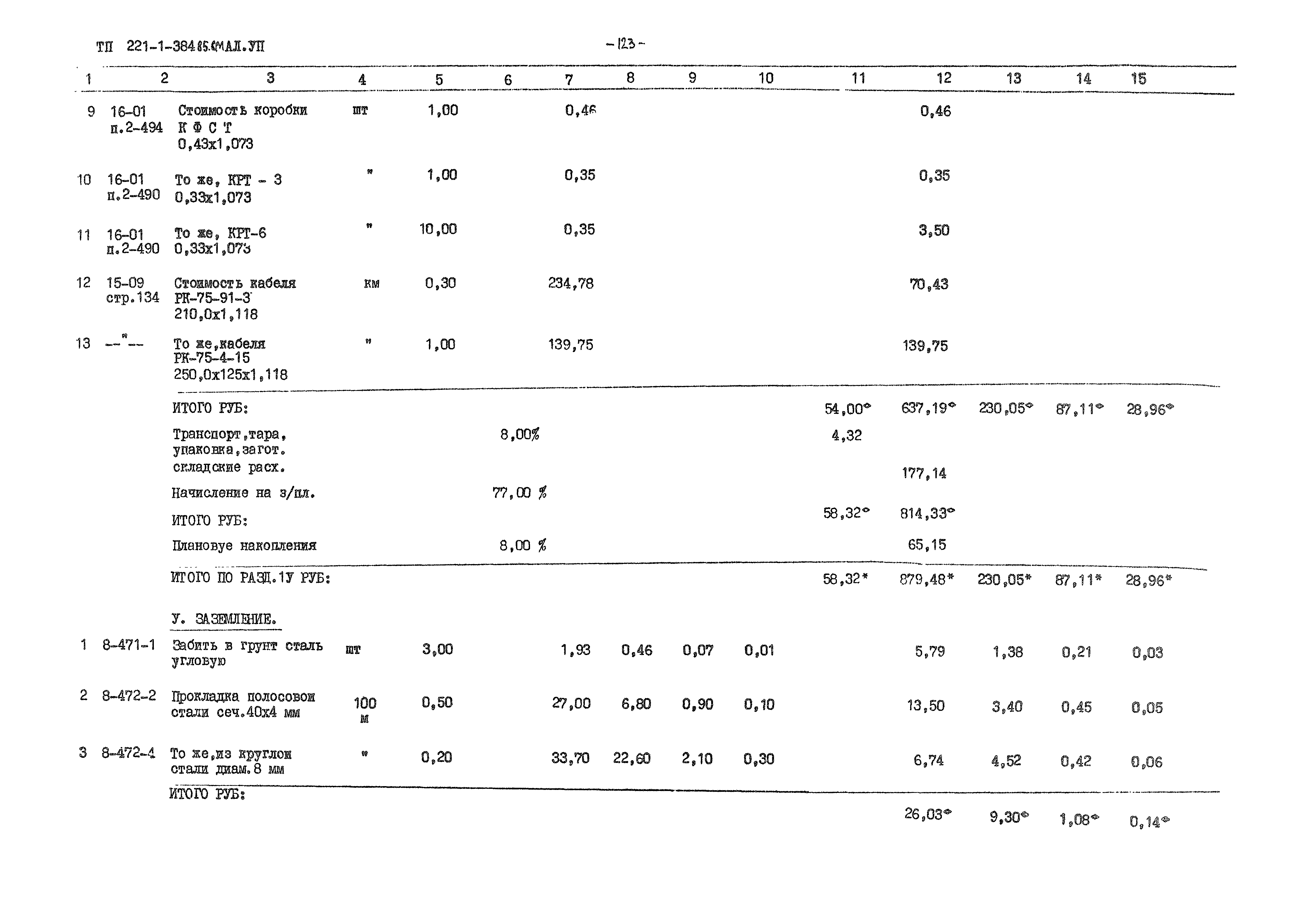 Типовой проект 221-1-384.85