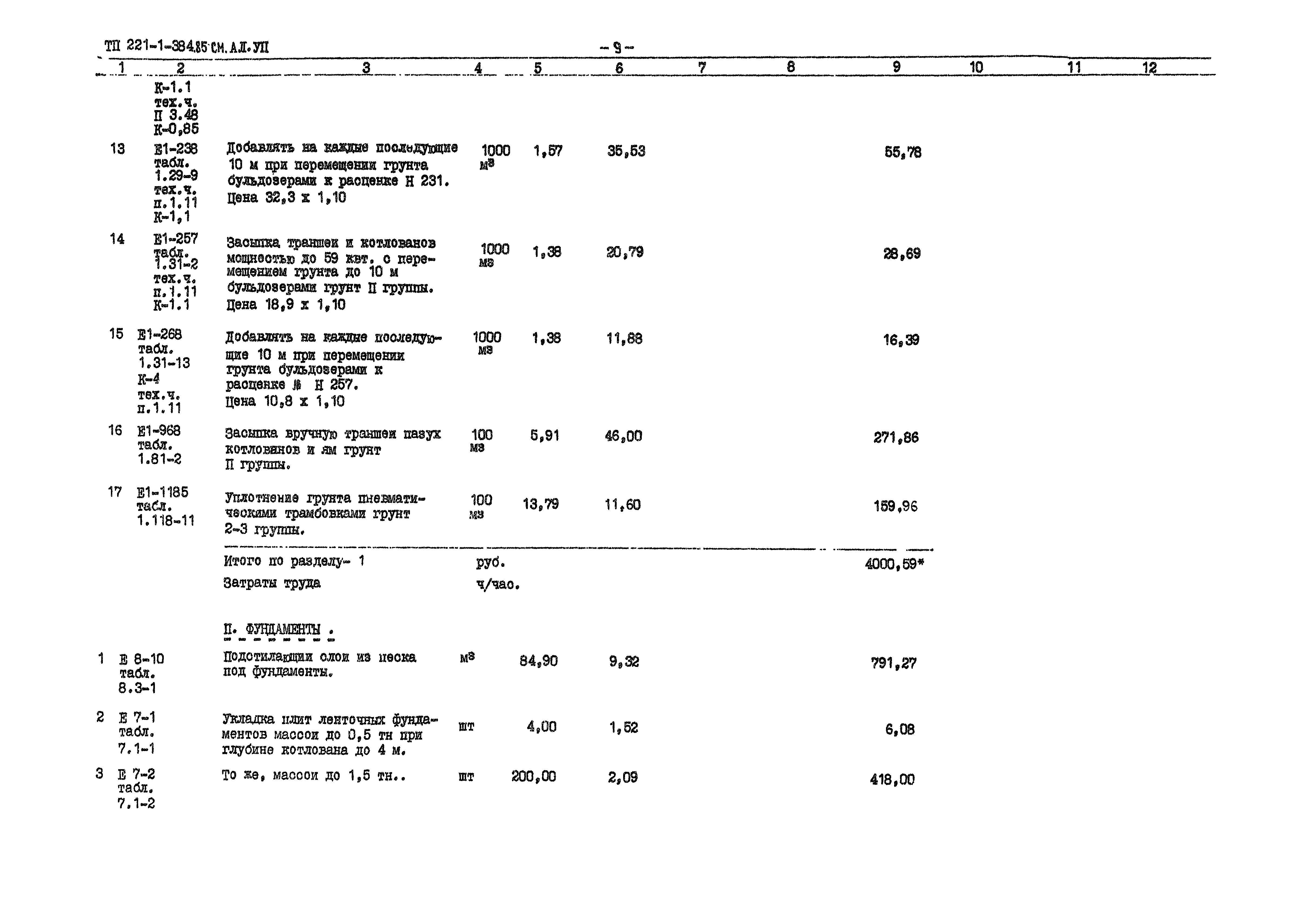 Типовой проект 221-1-384.85
