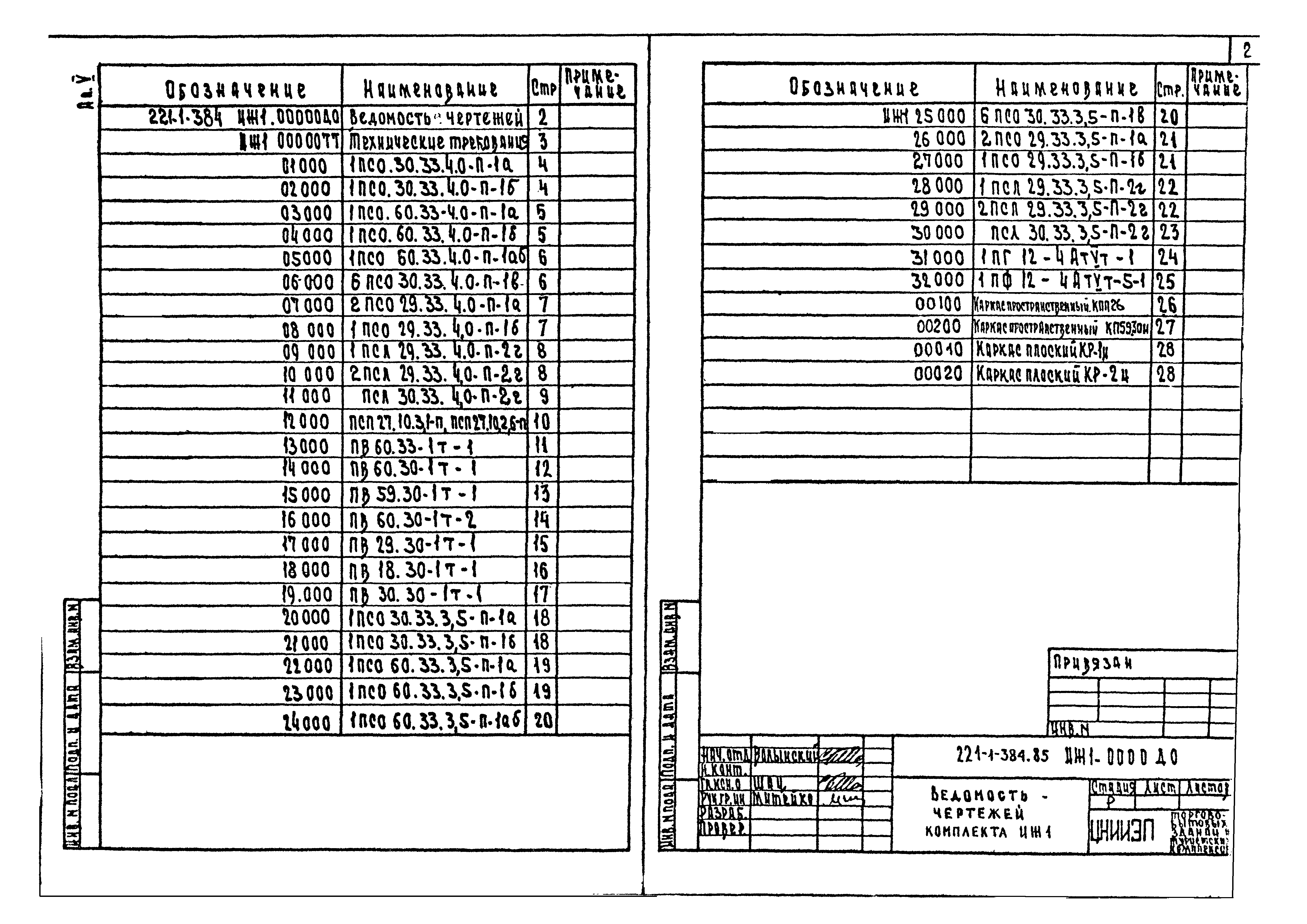 Типовой проект 221-1-384.85