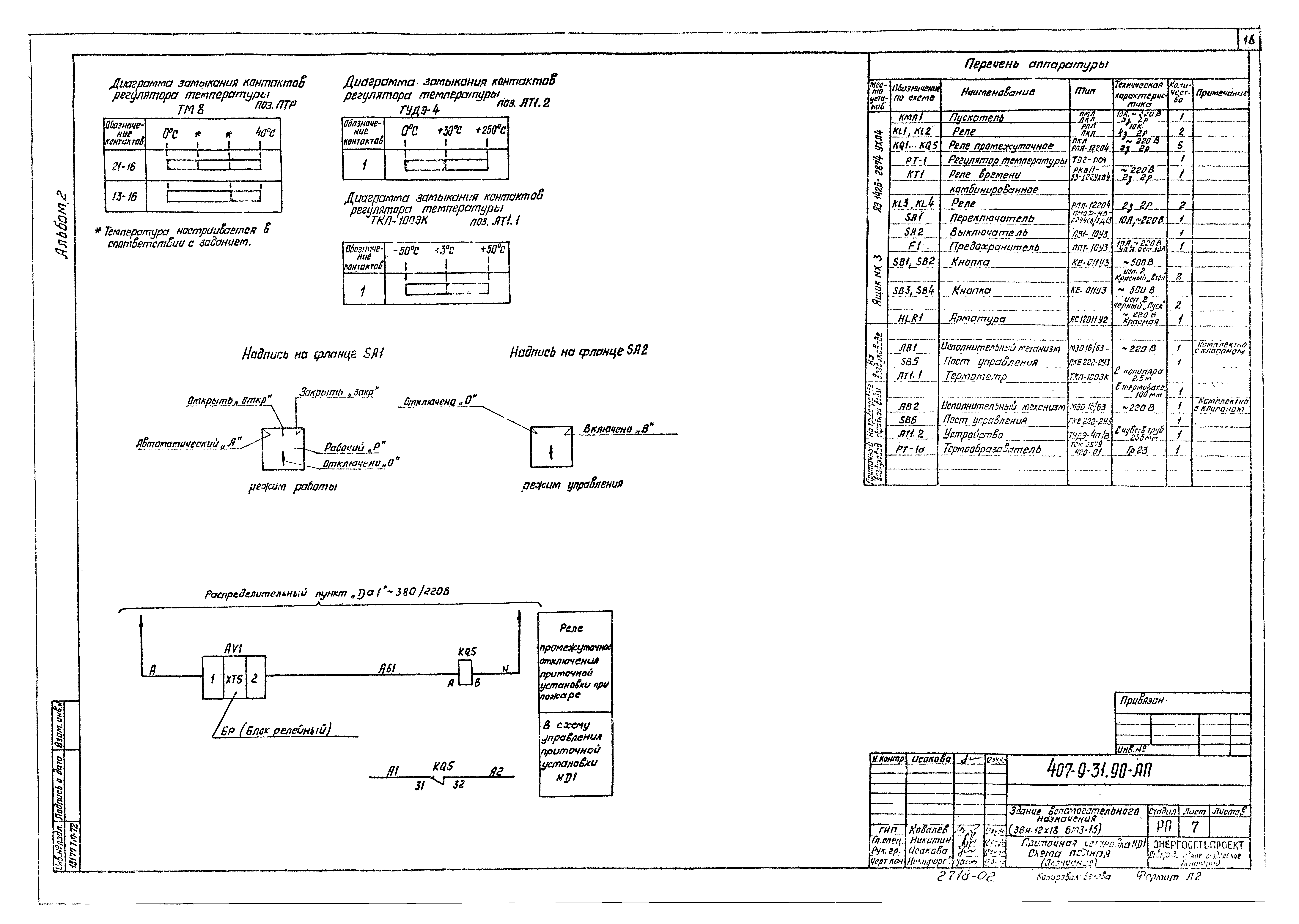 Типовой проект 407-9-31.90