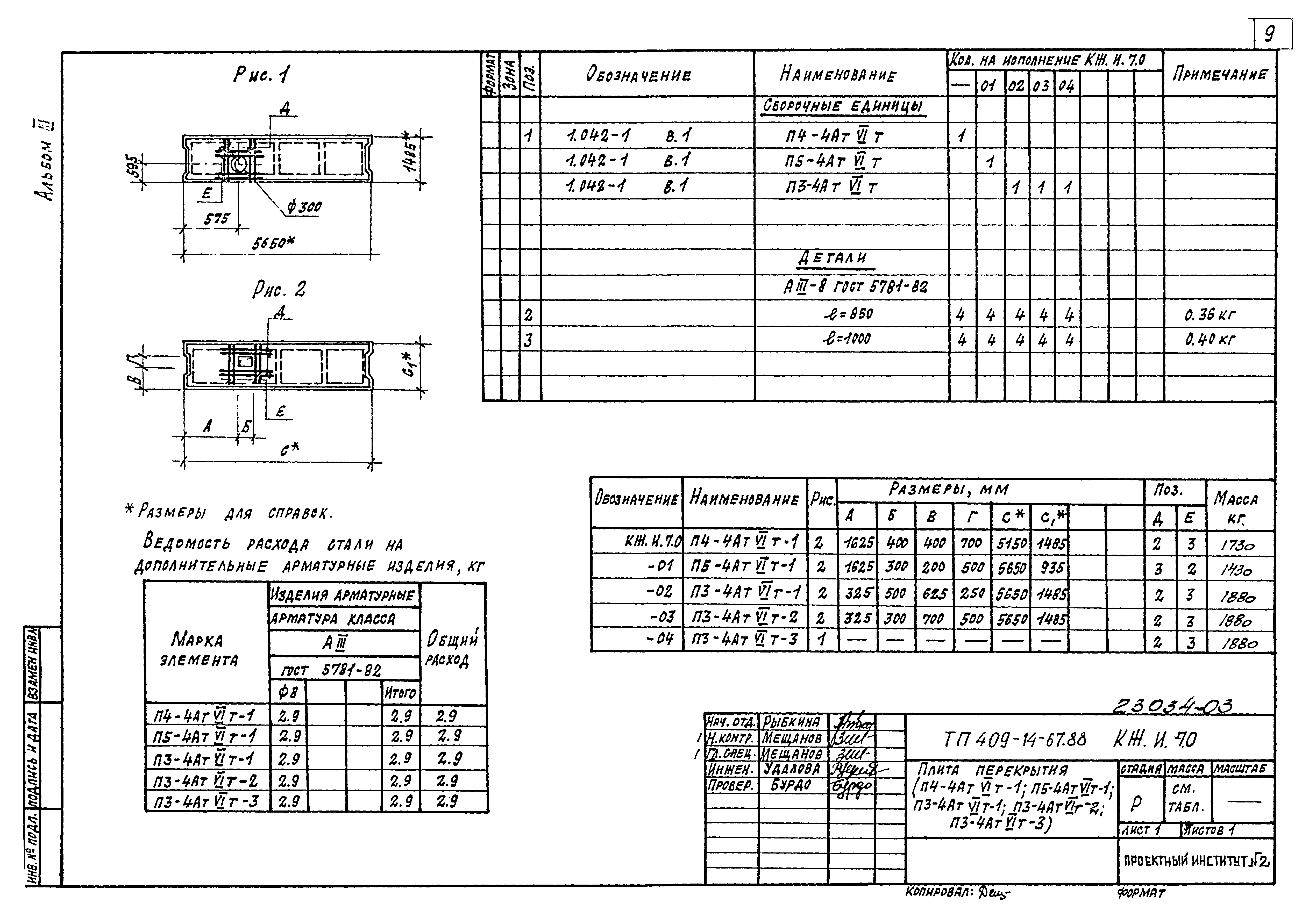 Типовой проект 409-14-67.88