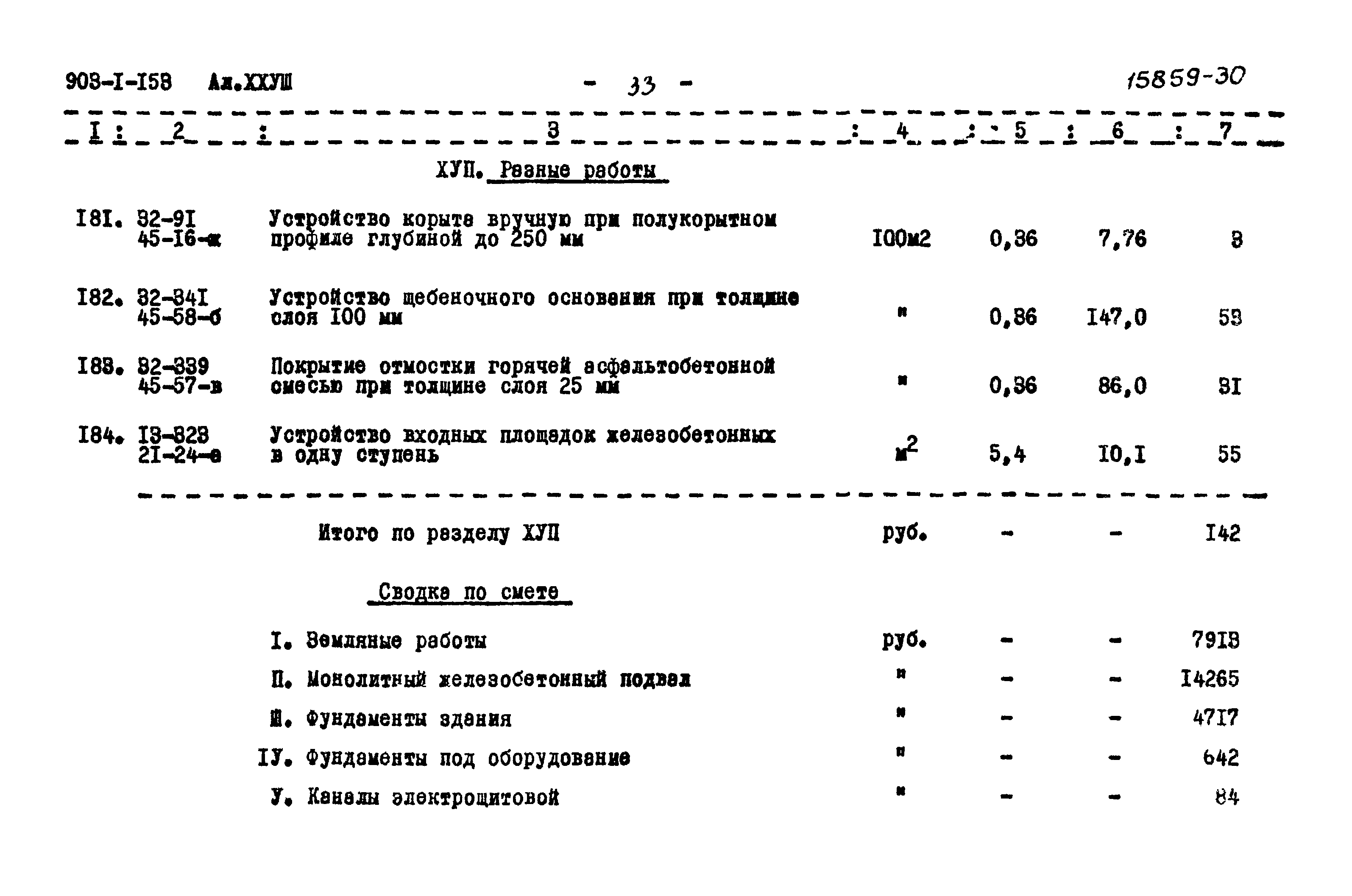 Типовой проект 903-1-158