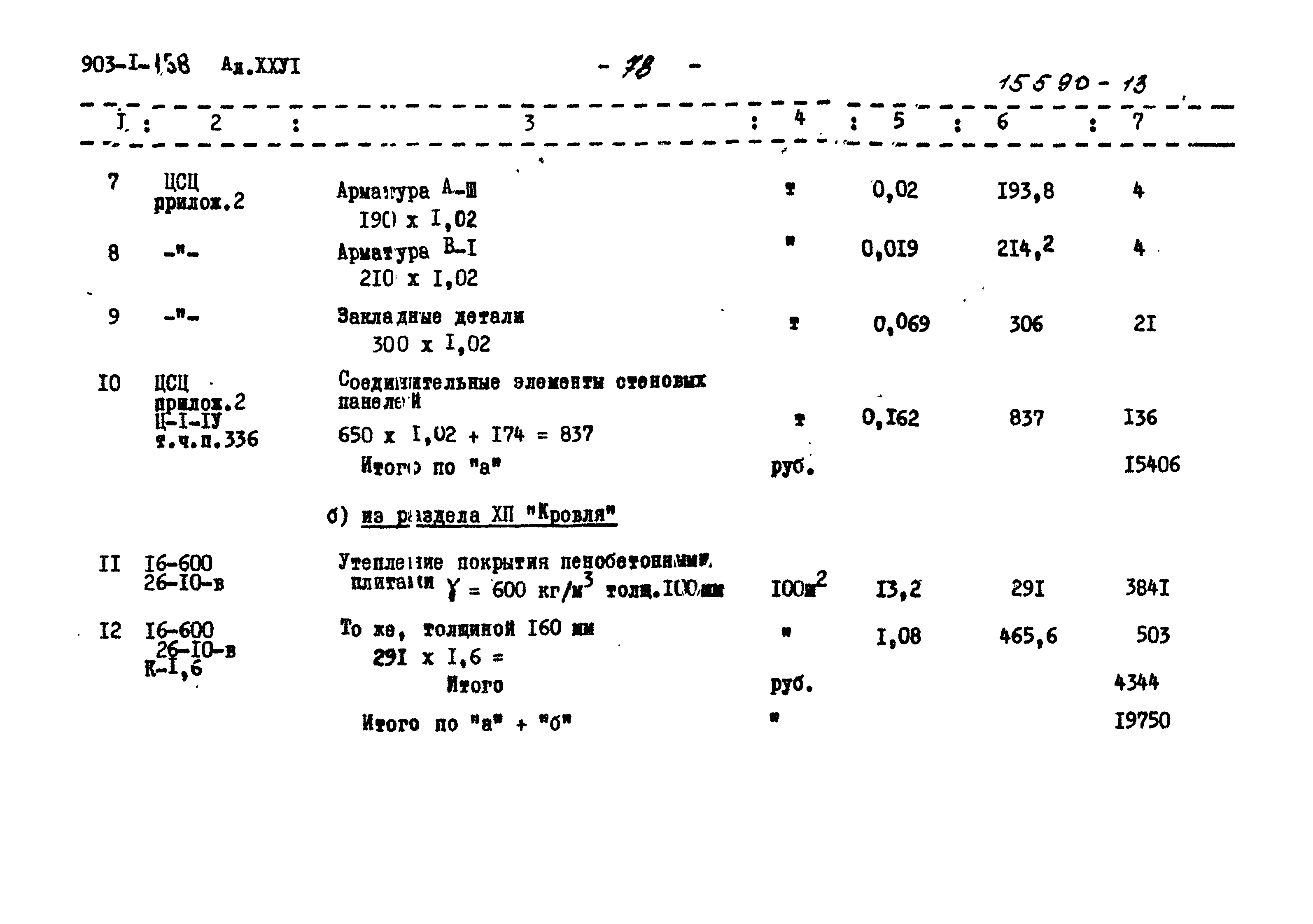 Типовой проект 903-1-158