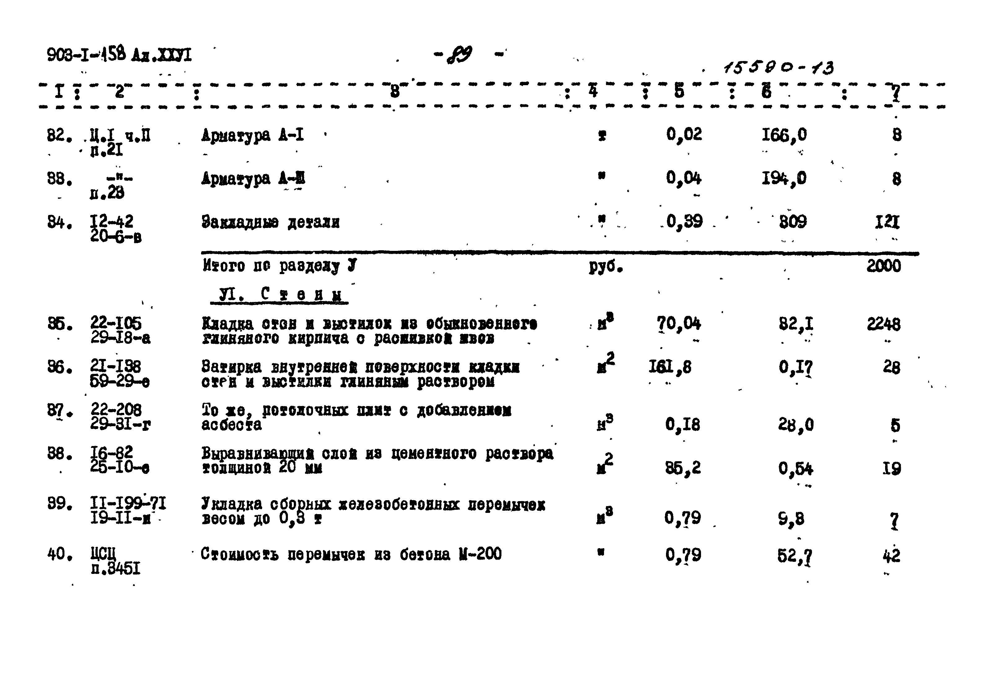 Типовой проект 903-1-158
