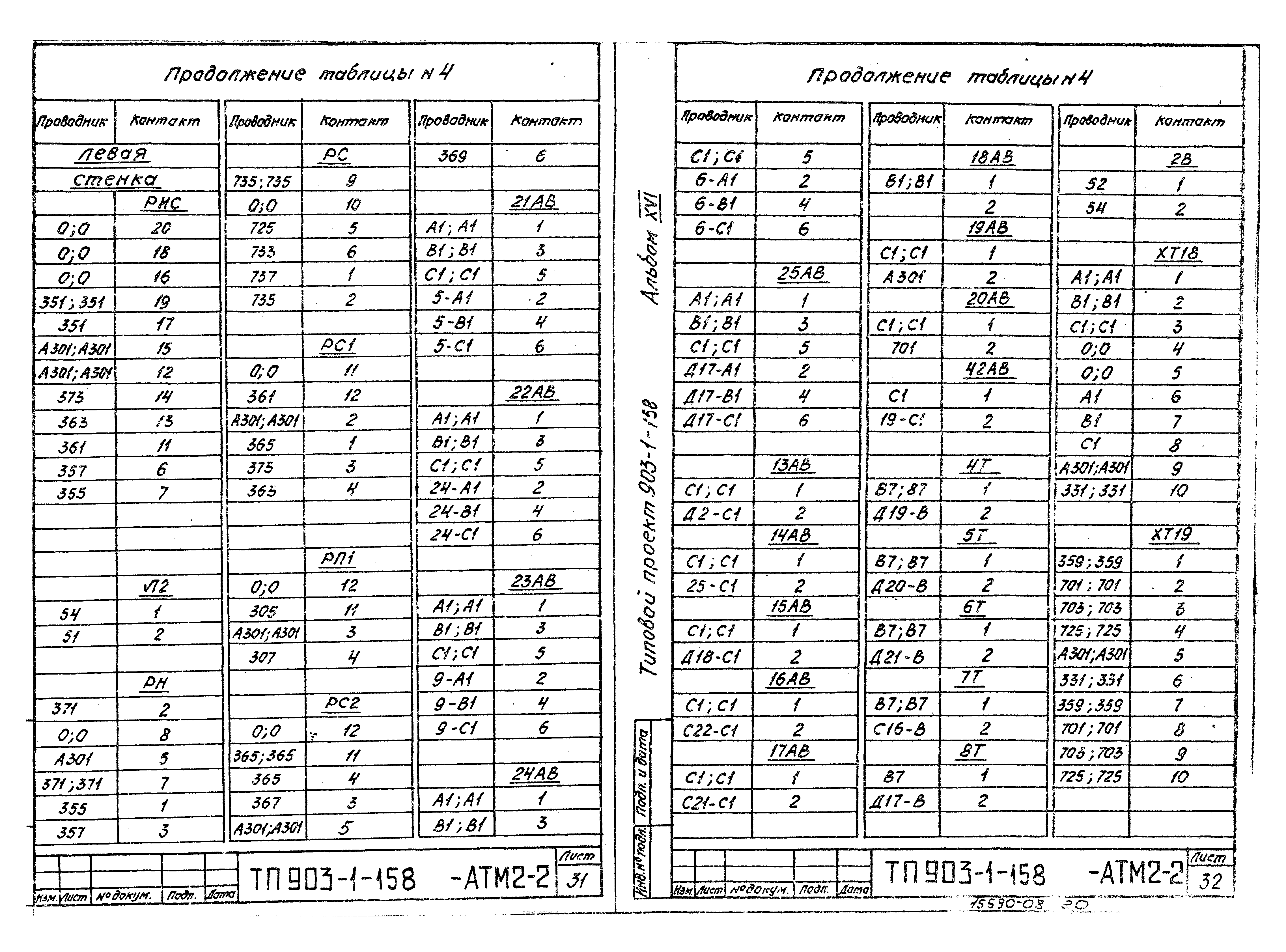 Типовой проект 903-1-158