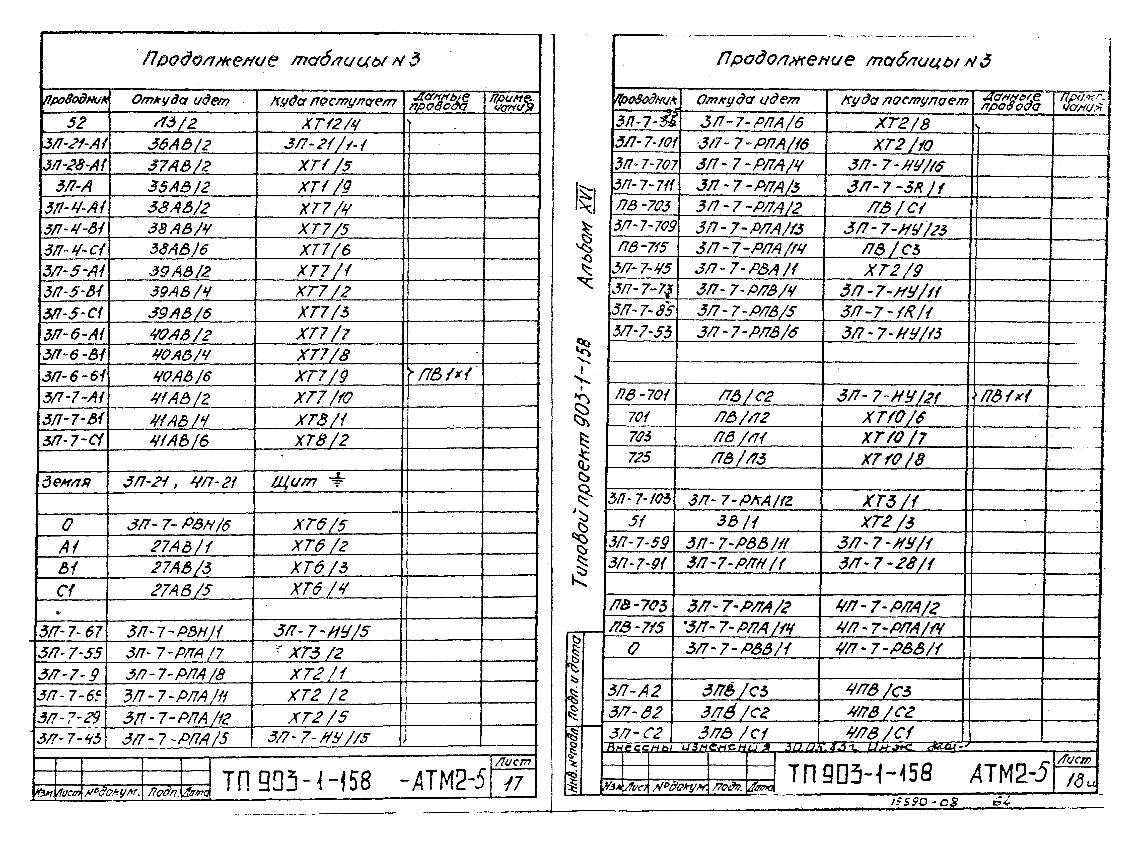 Типовой проект 903-1-158